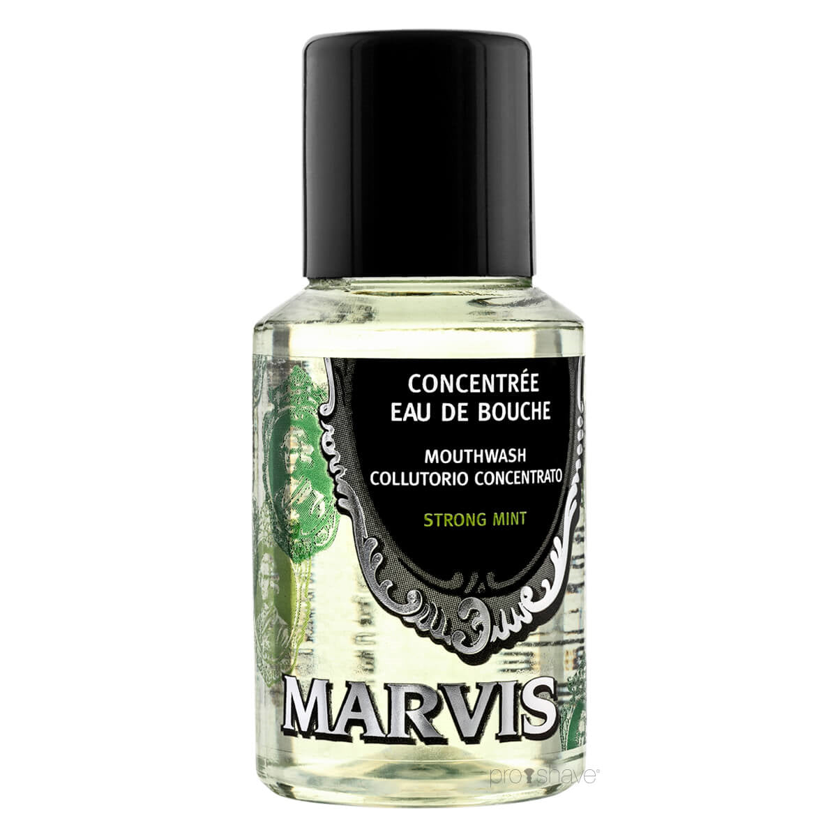 Mundspülung, Strong Mint, Reisegrößen, 30 ml.