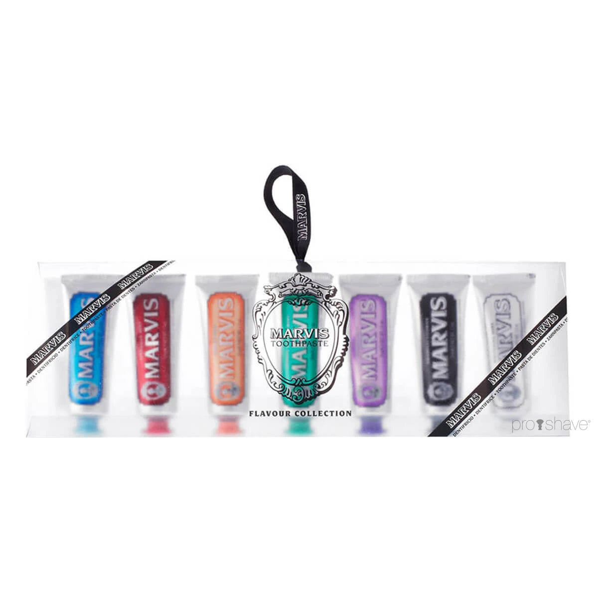 Zahnpasta-Geschenkset, 7 x 25 ml.