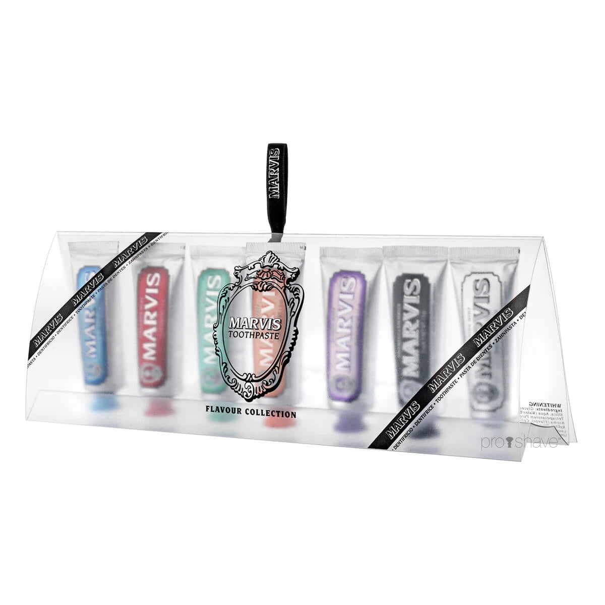 Zahnpasta-Geschenkset, 7 x 25 ml.