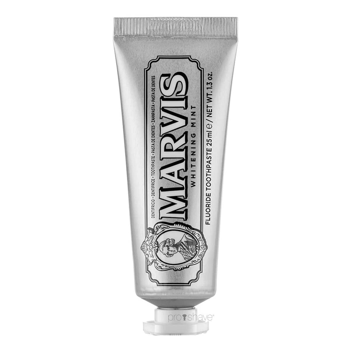 Whitening Mint Zahnpasta, Reisegrößen, 25 ml.