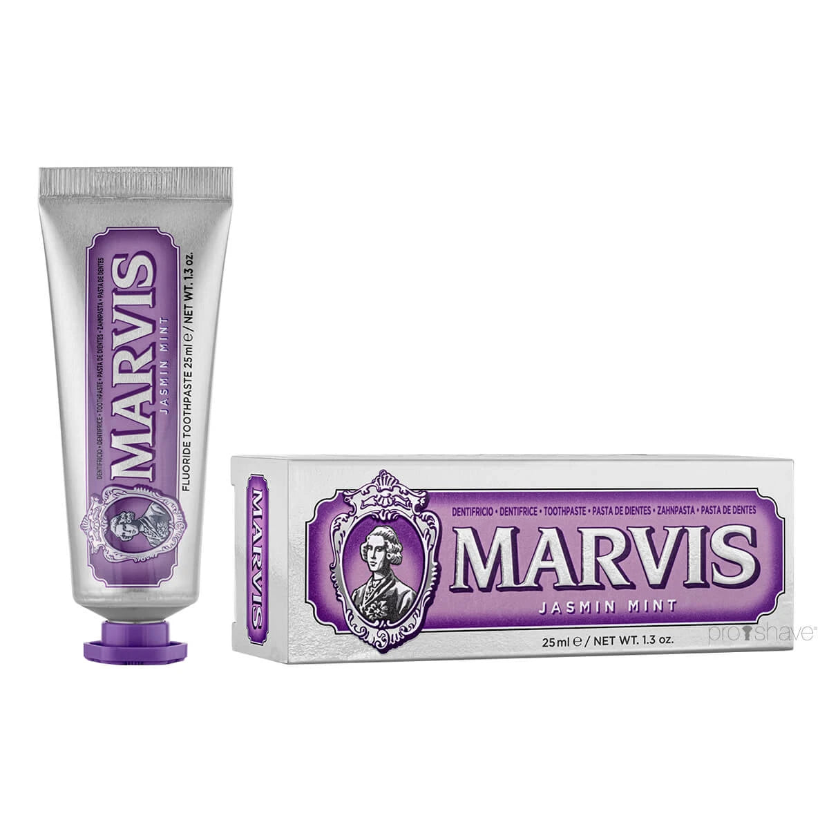 Jasmin Mint Zahnpasta, Reisegröße, 25 ml.