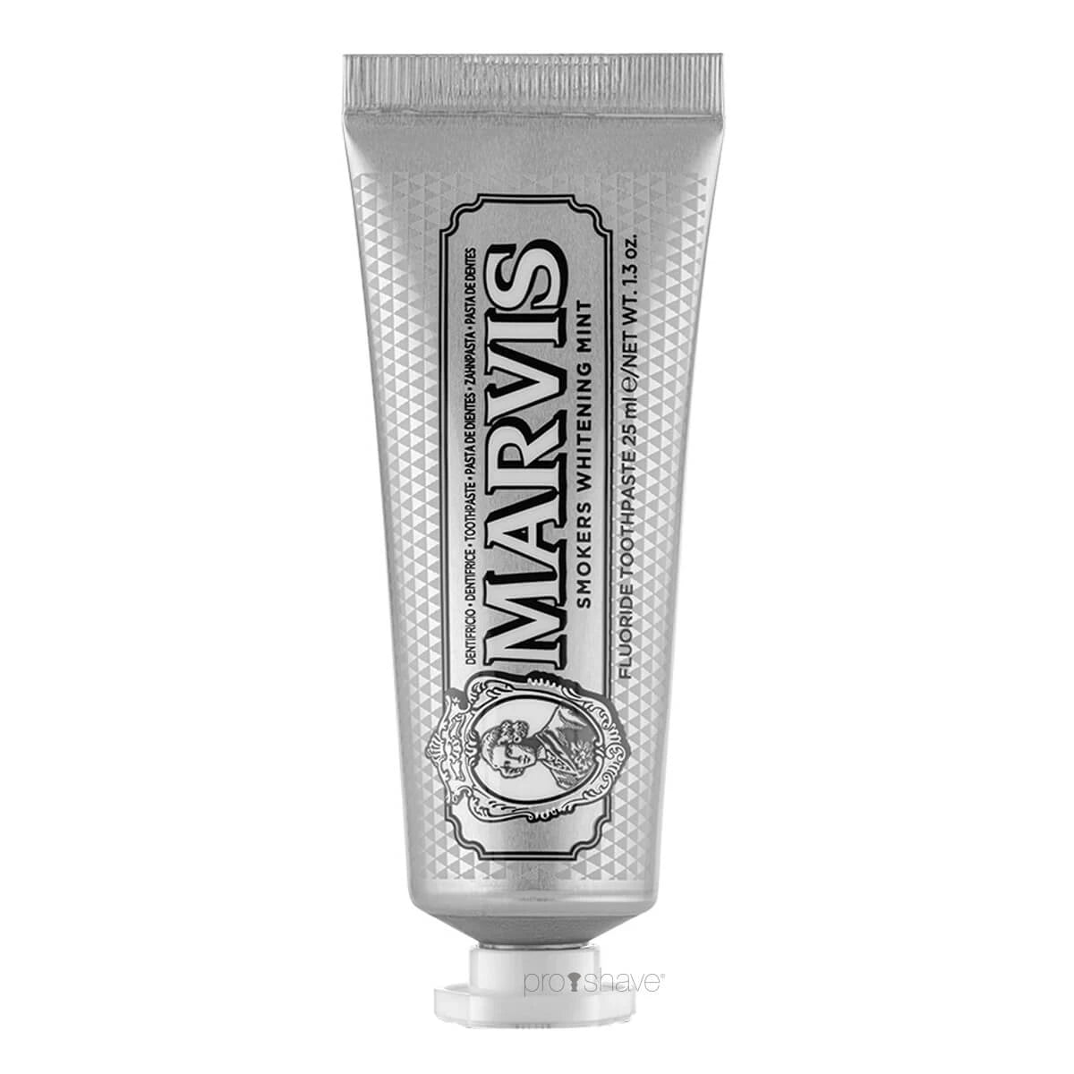 Whitening Mint for Smokers Zahnpasta, Reisegrößen, 25 ml.
