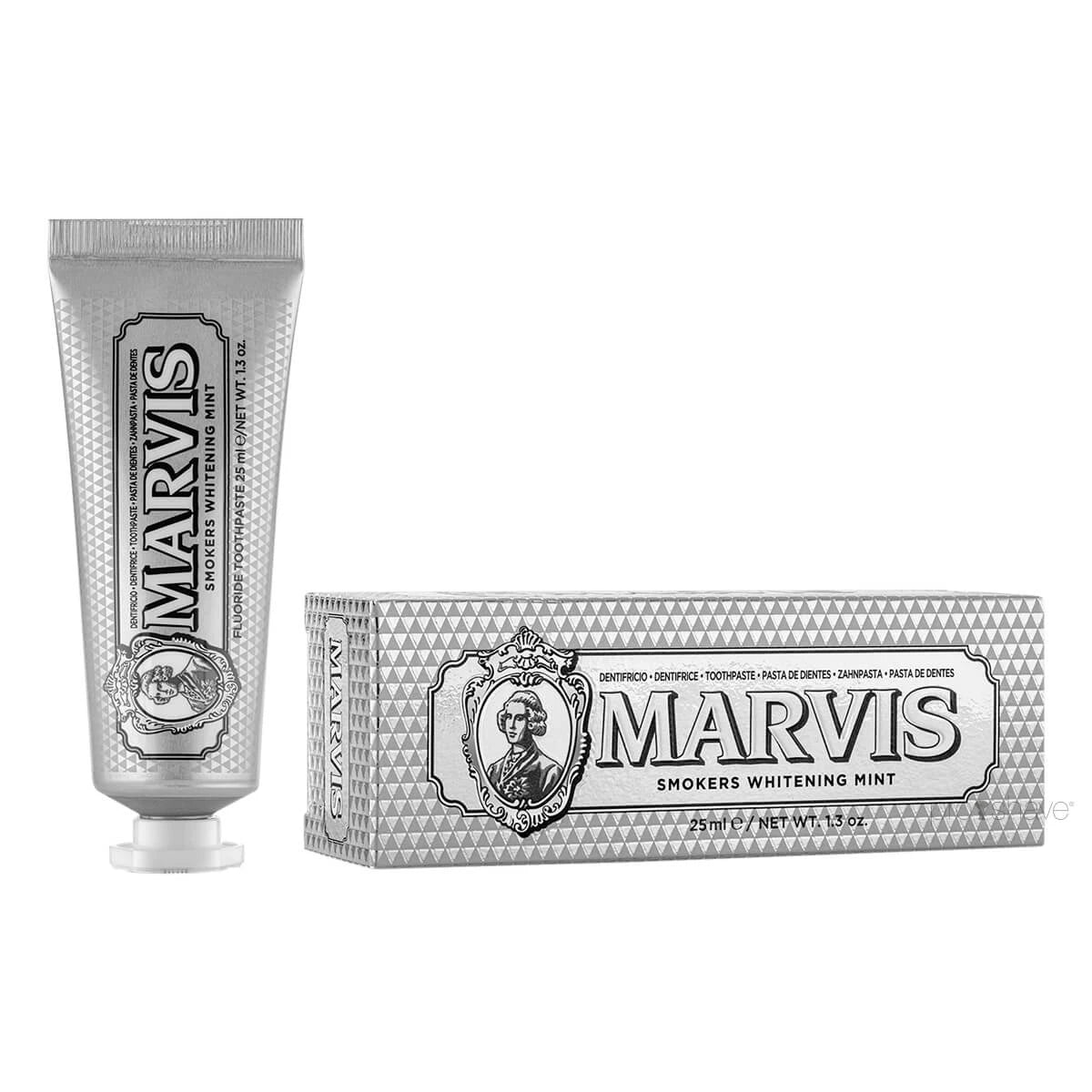 Whitening Mint for Smokers Zahnpasta, Reisegrößen, 25 ml.