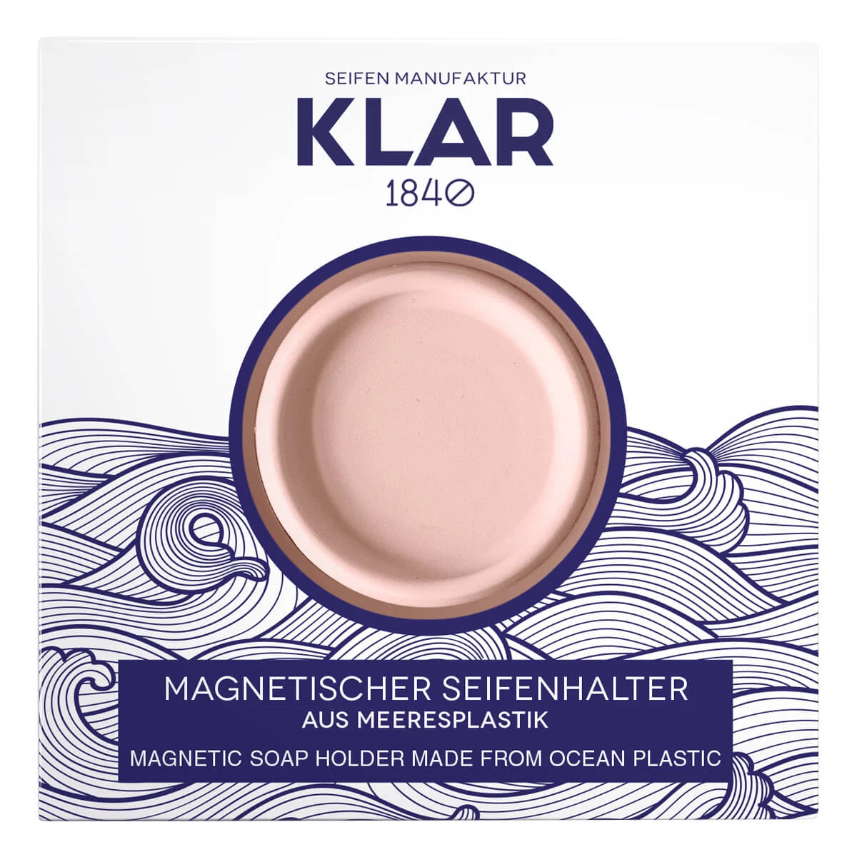 Magnetischer Seifenhalter, Pfirsich