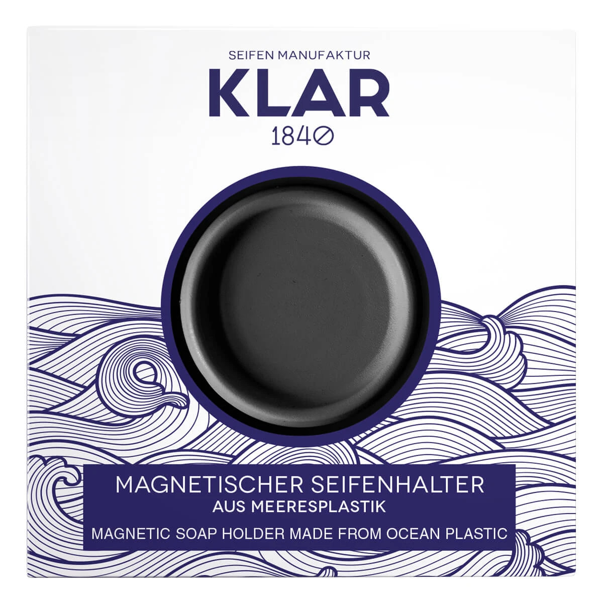 Magnetischer Seifenhalter, Dunkelgrau