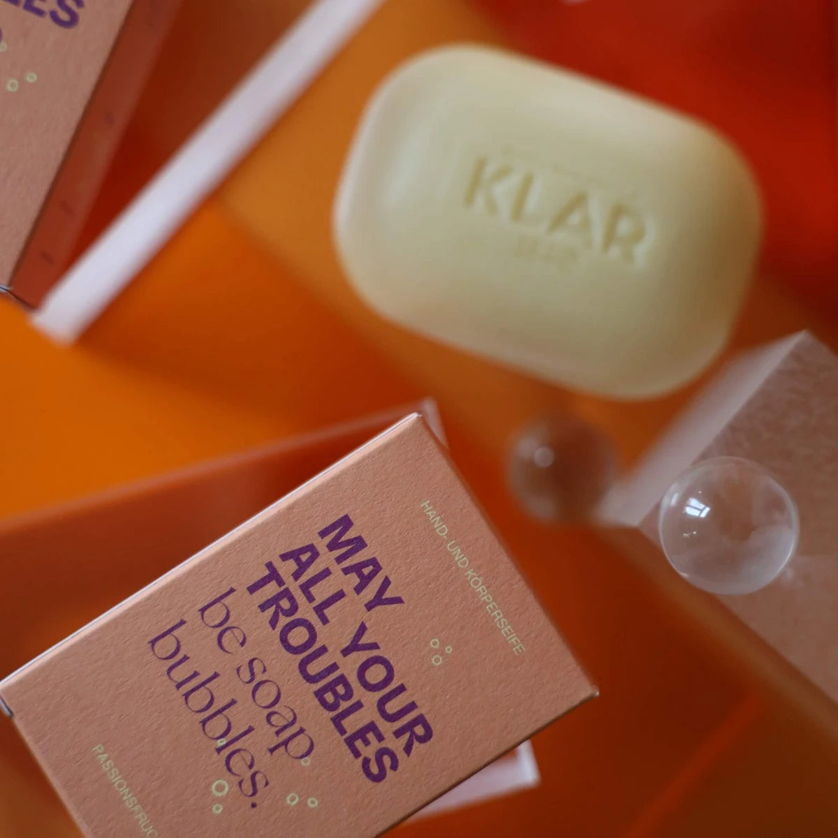 Badeseife für Körper & Hände, Passionsfrucht, 135 gr.
