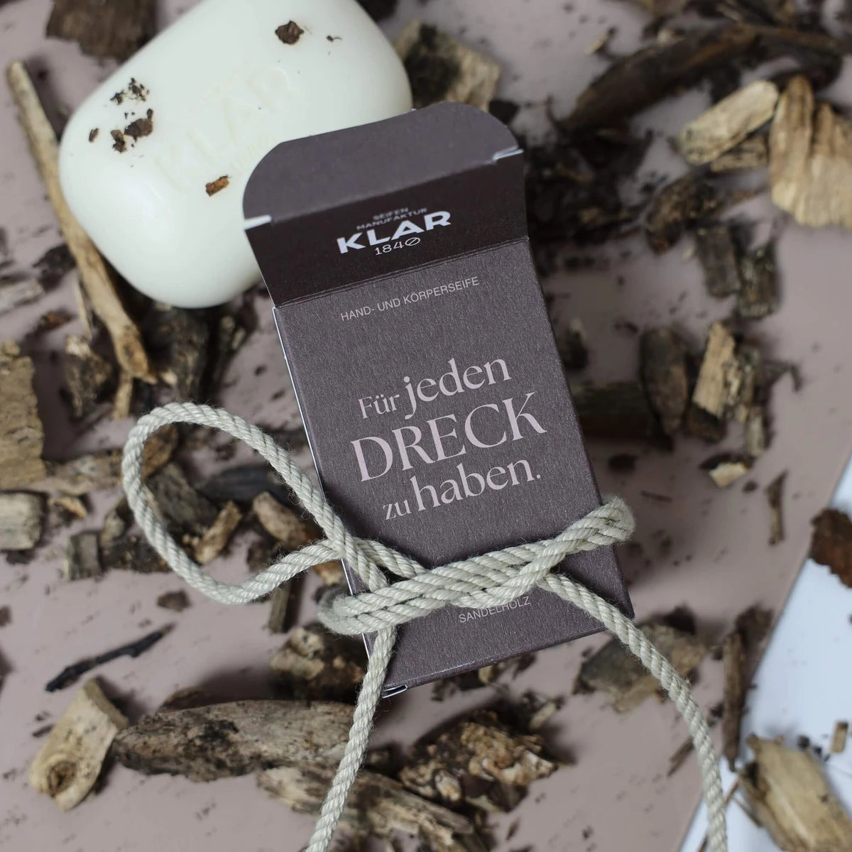 Badeseife für Körper & Hände, Sandelholz, 135 gr.