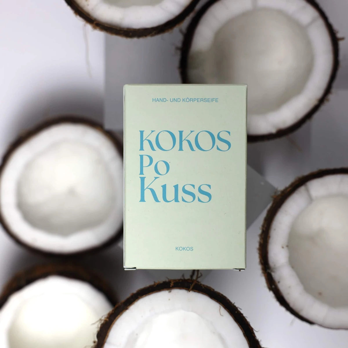 Badeseife für Körper & Hände, Kokosnuss, 135 gr.