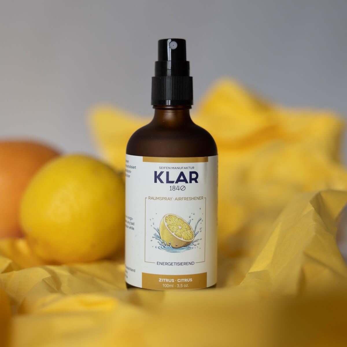 Raumspray, Zitrusfrüchte, 100 ml.