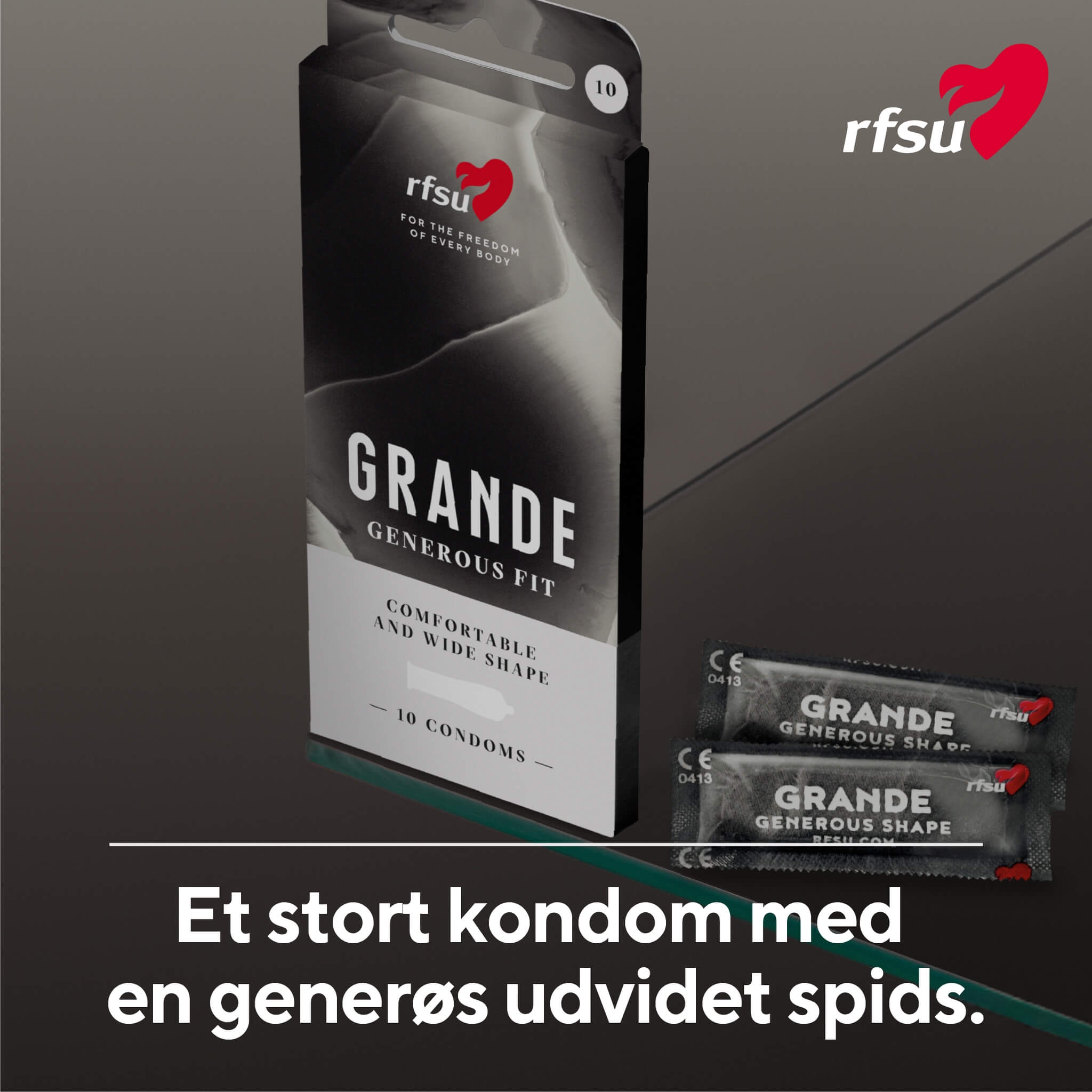 Grande Kondome, 10 Stück