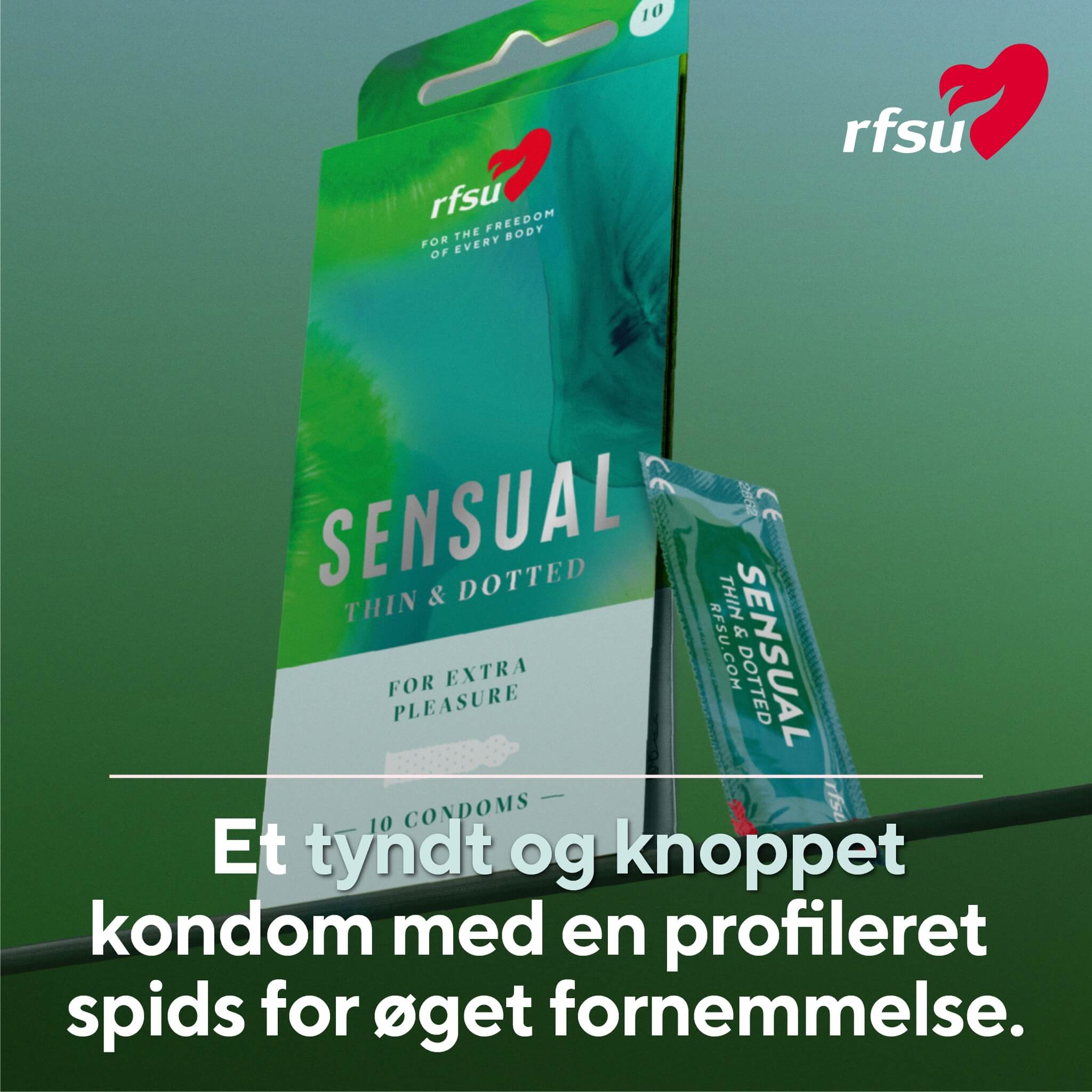 Sensual Kondome, 10 Stück