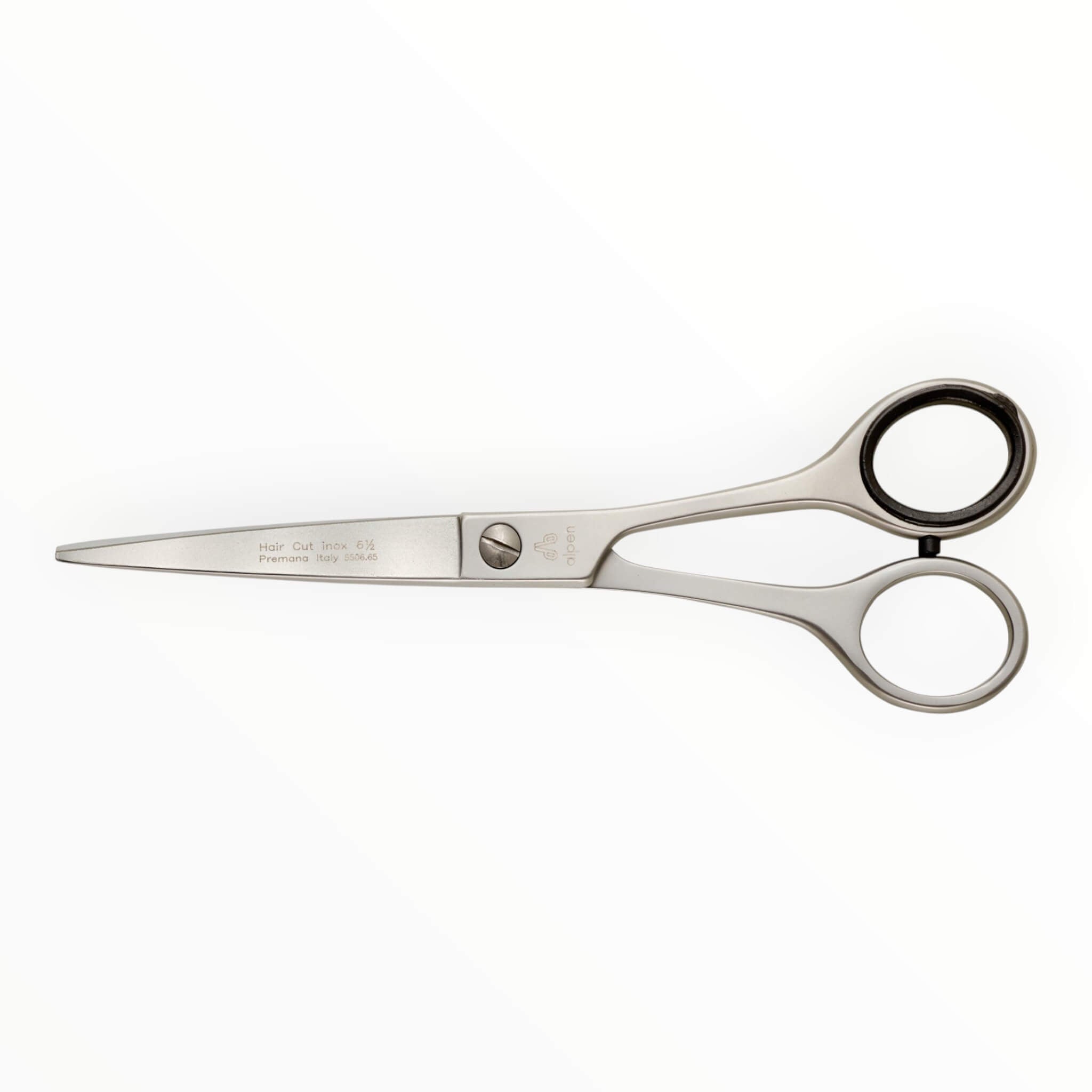 Friseurschere, Mikrozahnung, Edelstahl, 17 cm.