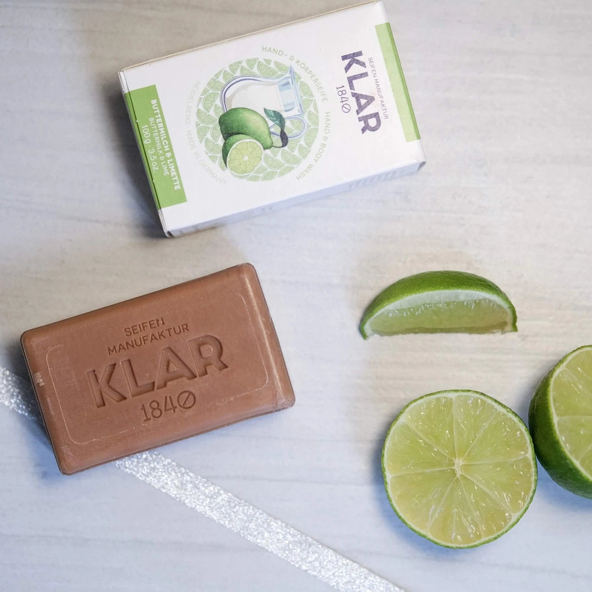 Seife, Buttermilch & Limette, 100 gr.