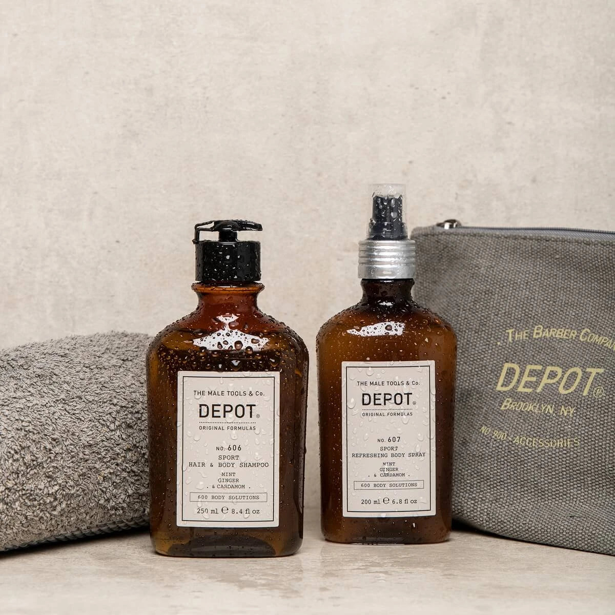 Sport Erfrischendes Körperspray, Nr. 607, 200 ml.