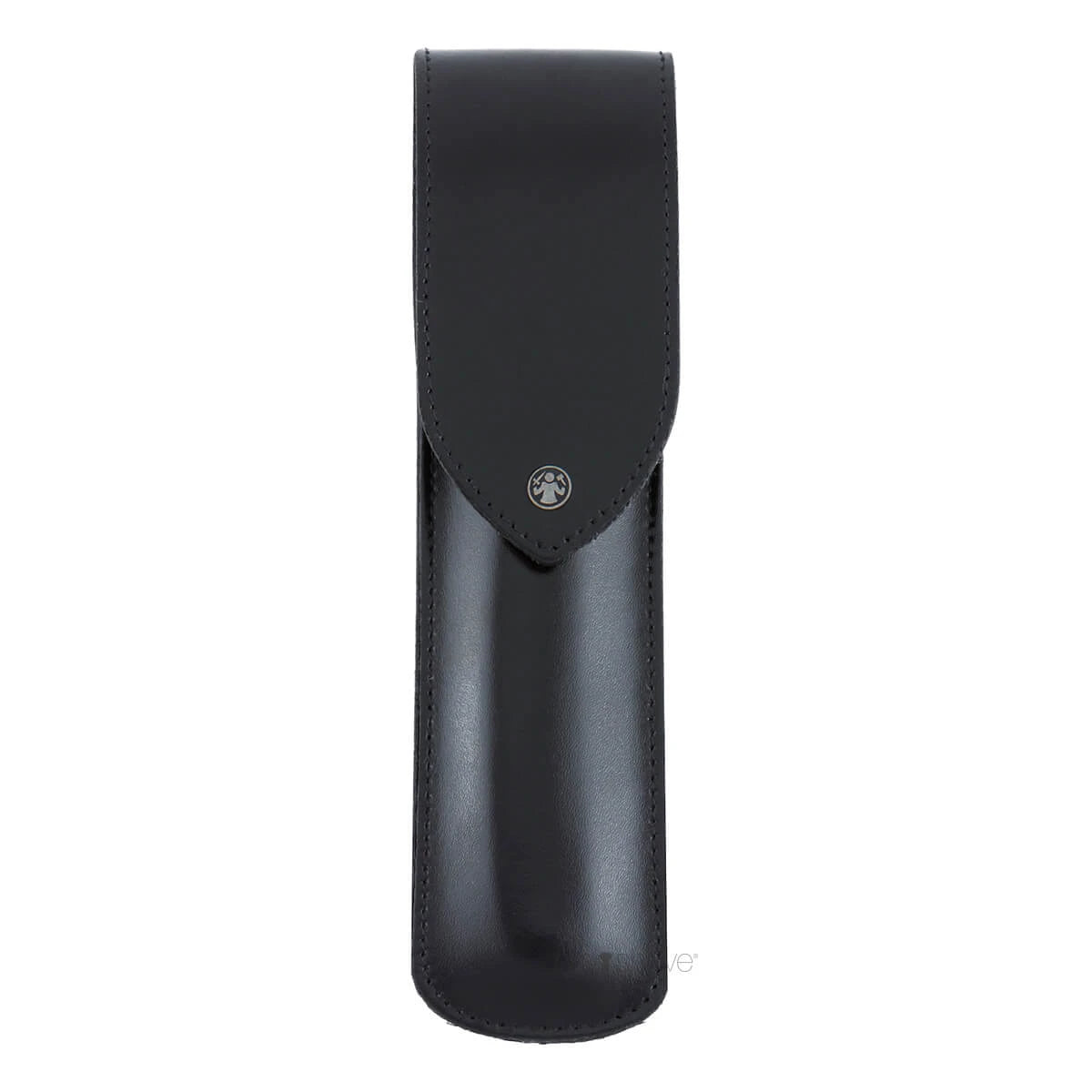 Lederetui für Rasiermesser, Schwarz