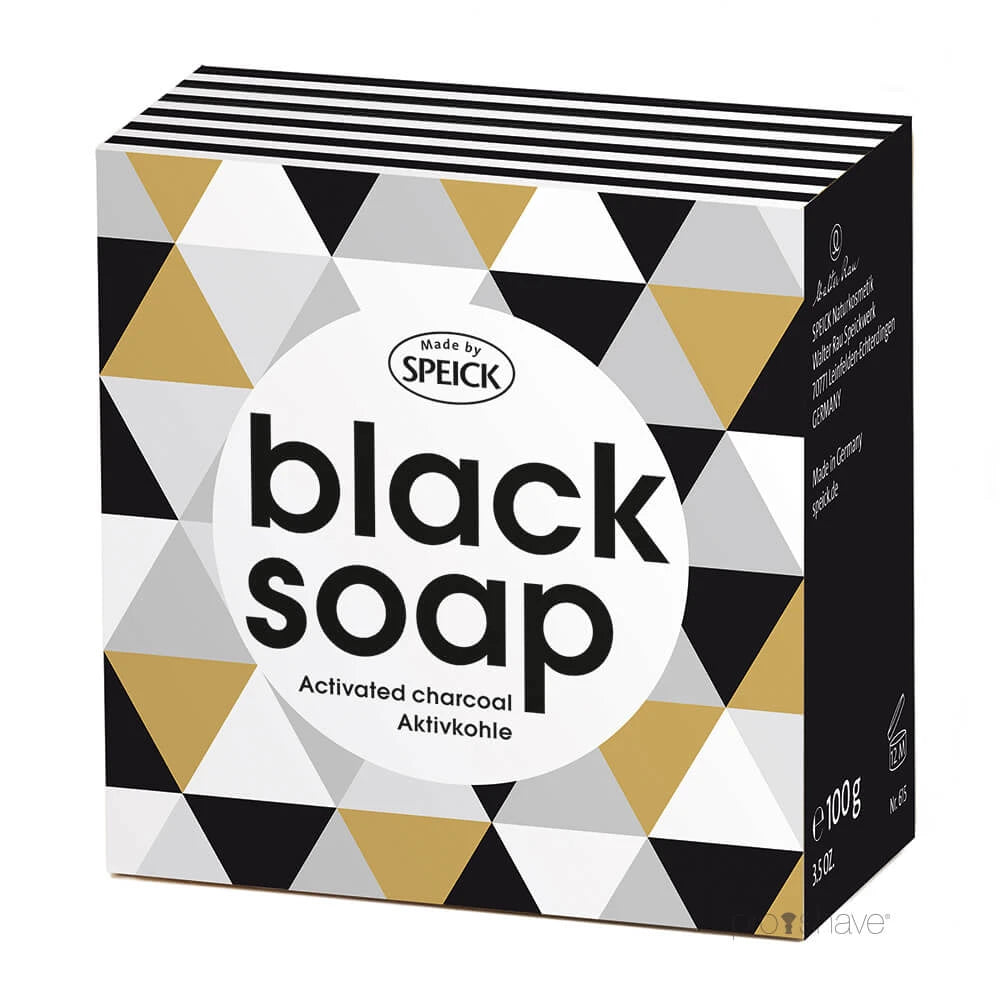Schwarze Seife, Aktivkohle, 100 gr.