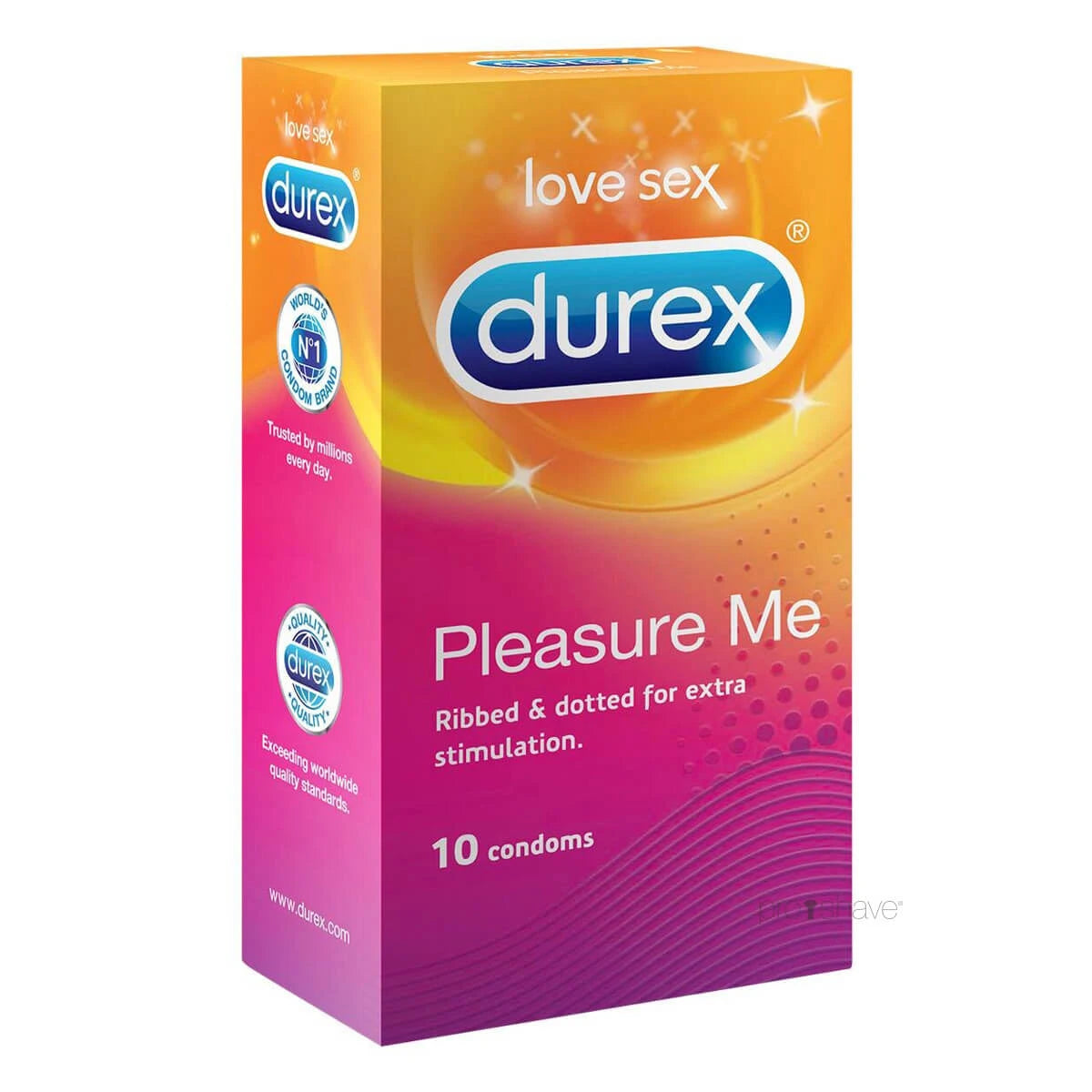 Pleasure Me Kondome, 10 Stück.