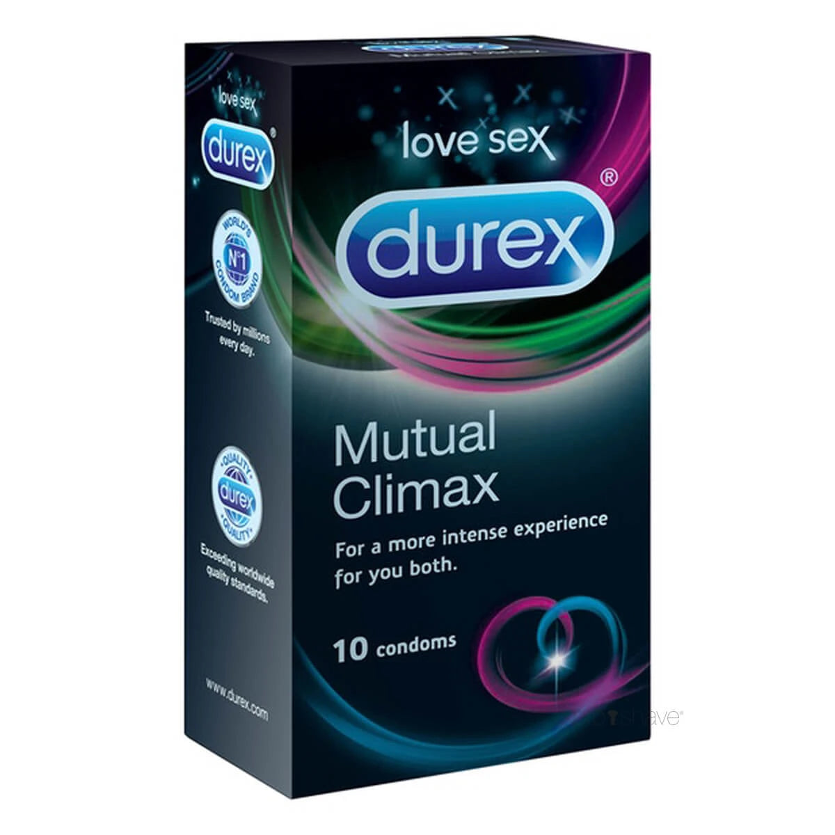 Mutual Climax Kondome, 10 Stück.