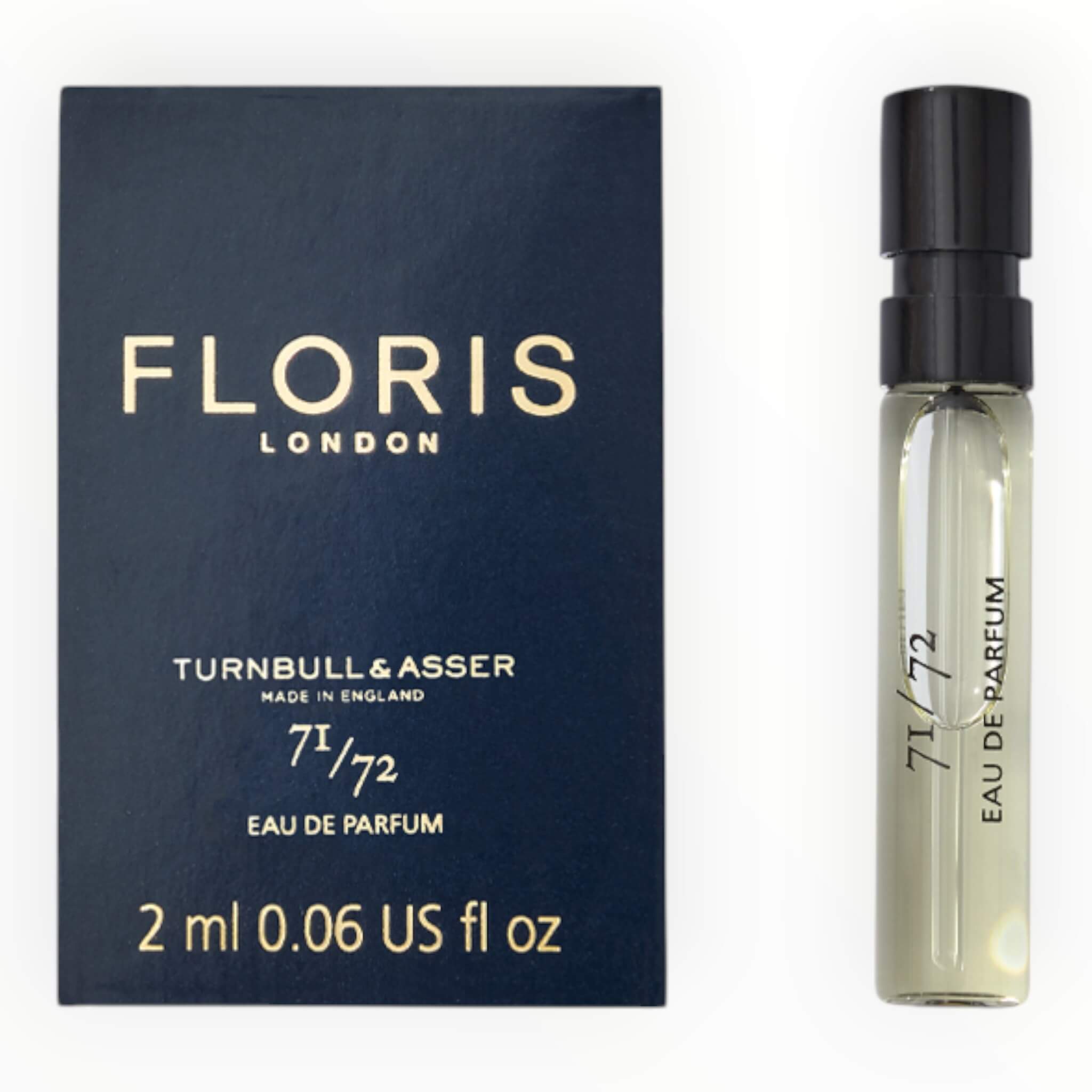Turnbull & Asser 71/72, Eau de Parfüm, Duftspray, 2 ml.