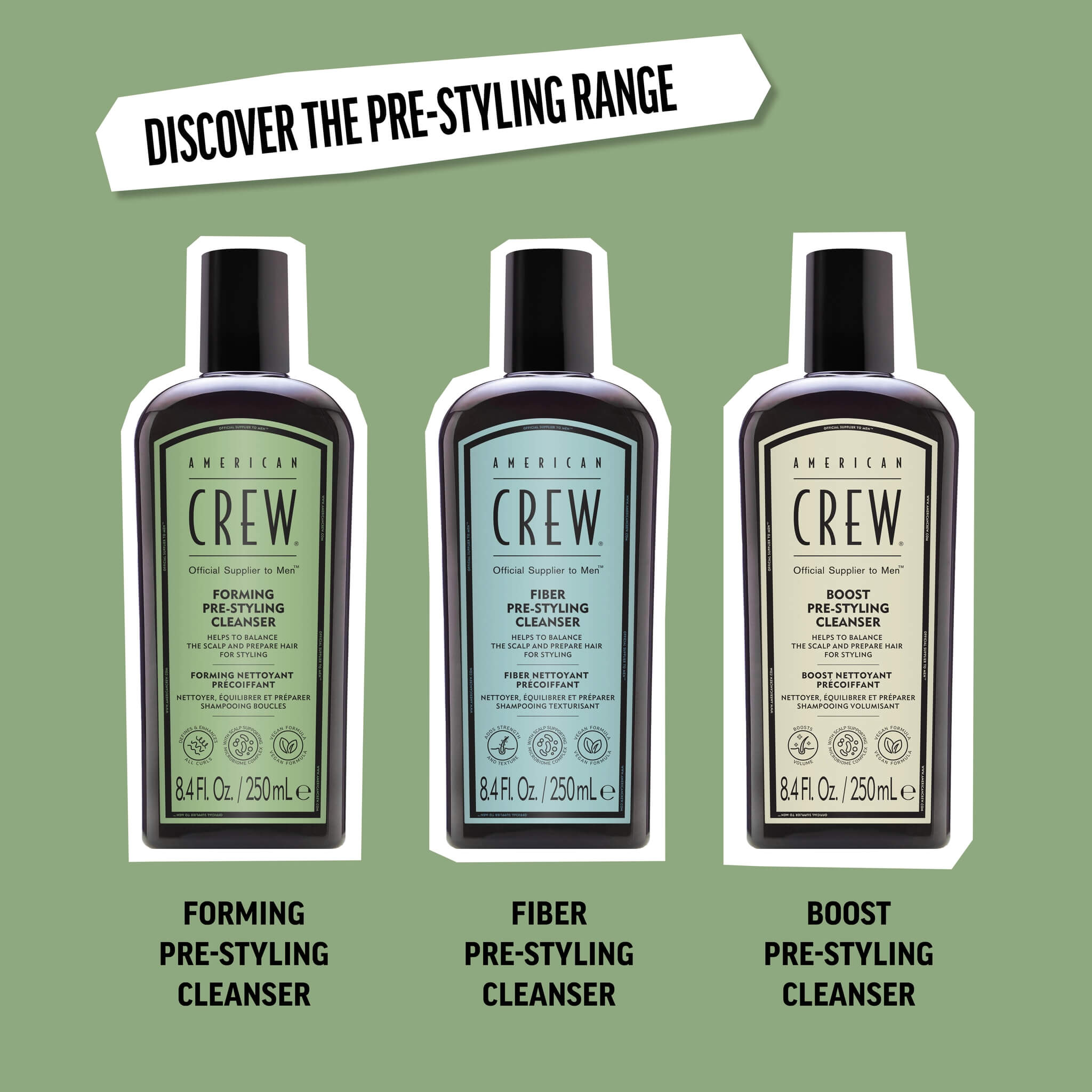 Forming Pre-Styling Cleanser, 250 ml.