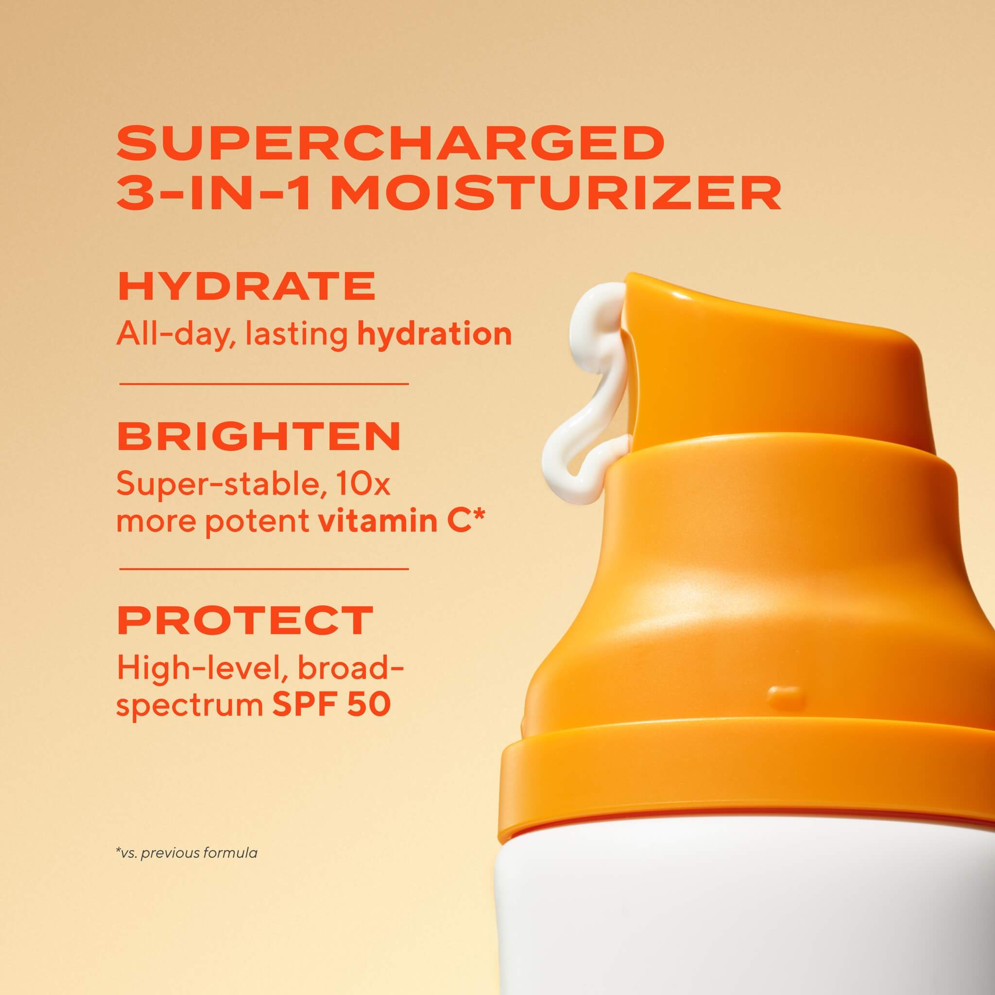 Superactive Moisturiser SPF Brightening, Environmental Shield, 50 ml.