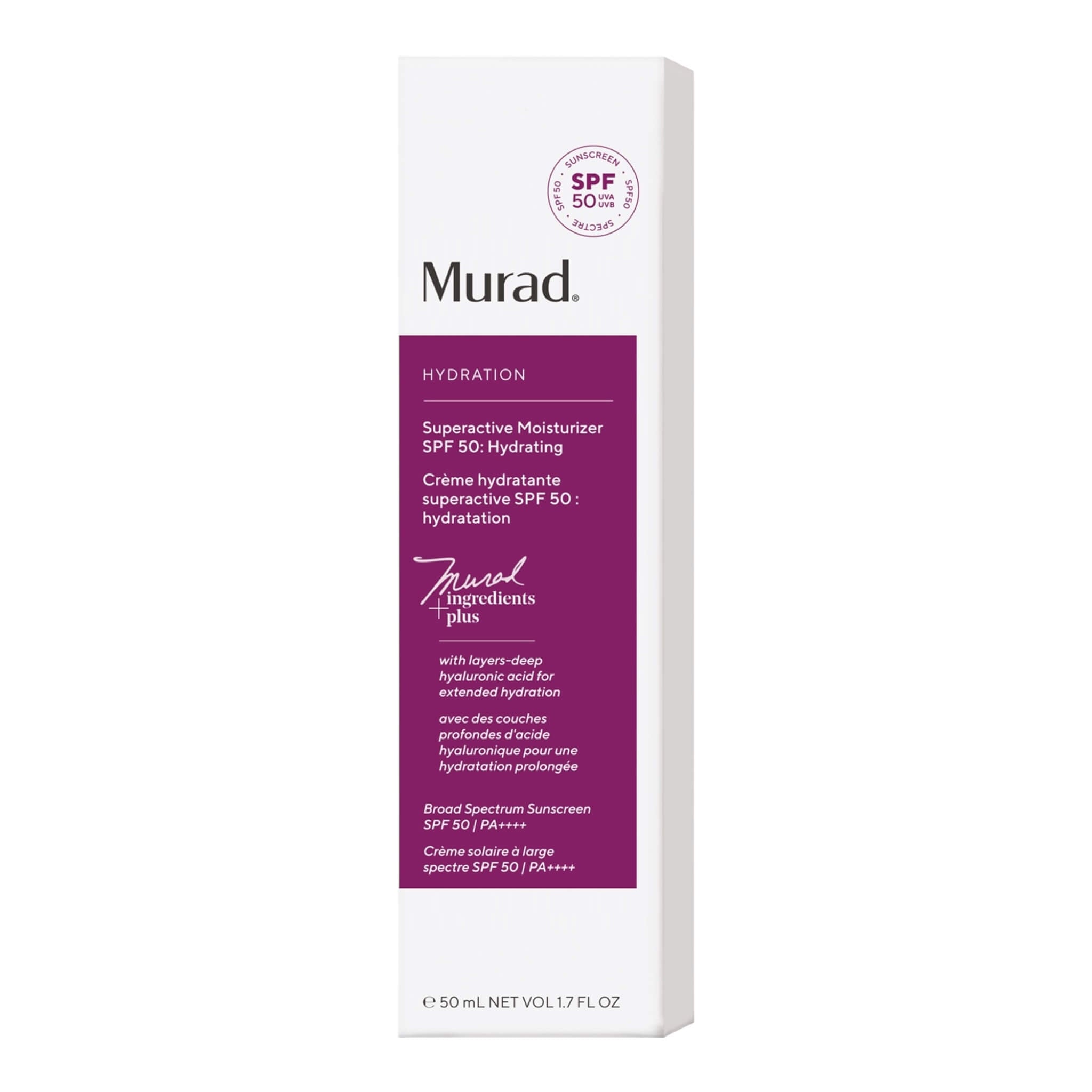 Superactive SPF Moisturiser Hydrating, Hydration, 50 ml.