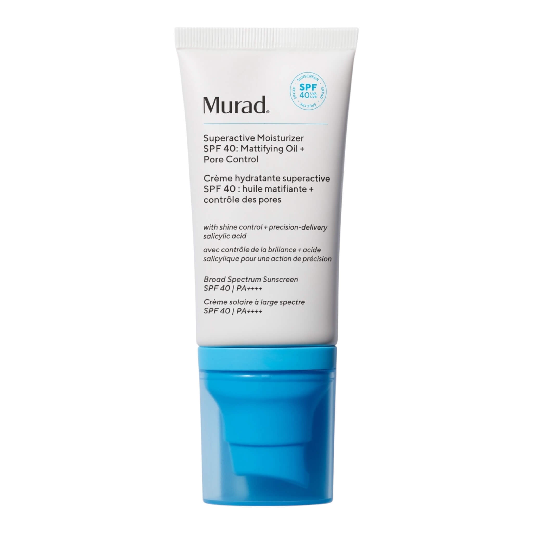 Superactive SPF-Feuchtigkeitspflege Oil+Pore, Blemish Control, 50 ml.