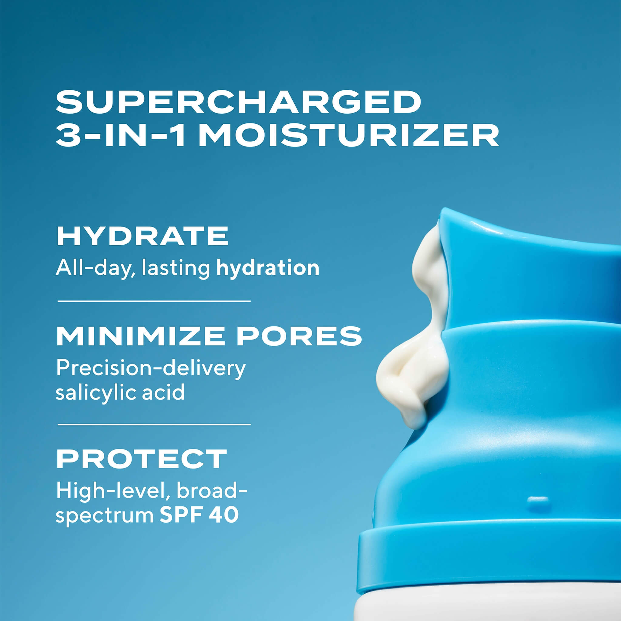 Superactive SPF-Feuchtigkeitspflege Oil+Pore, Blemish Control, 50 ml.