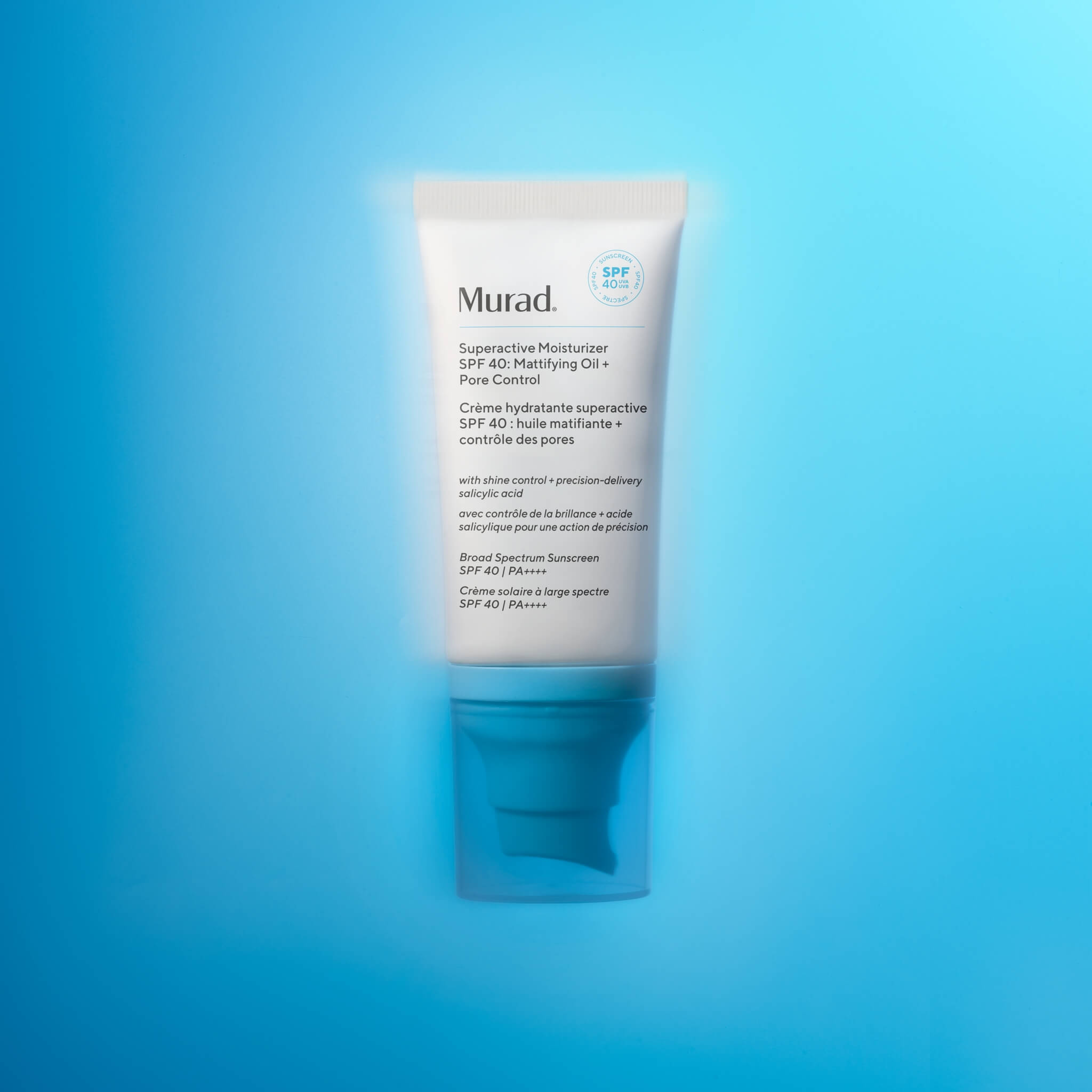 Superactive SPF-Feuchtigkeitspflege Oil+Pore, Blemish Control, 50 ml.