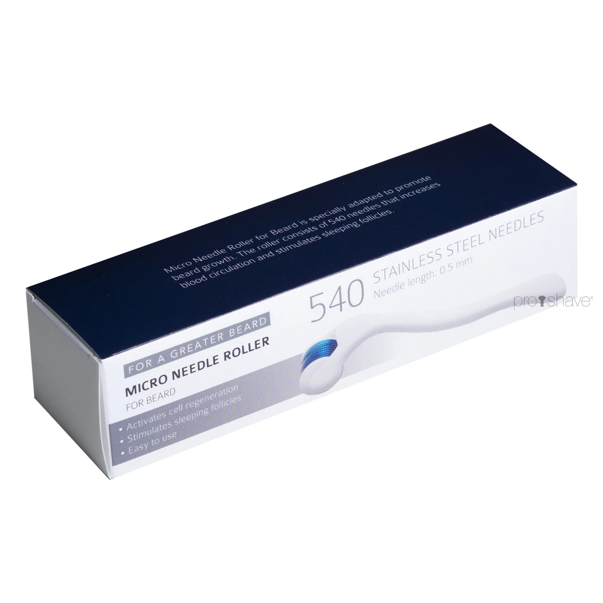 Greater Hair Micro Needle Roller, Für den Bart, 0,5 mm.