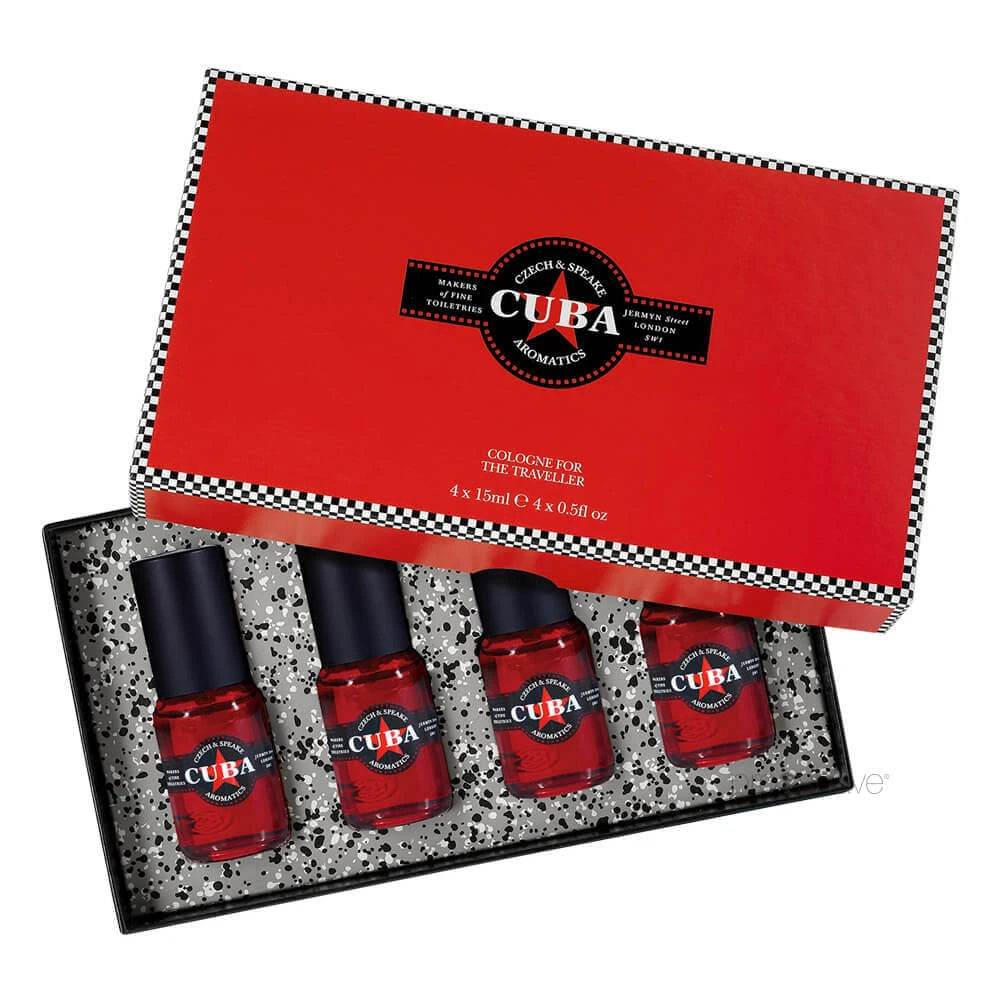 Kuba, Kölnisch Wasser für den Reisenden, 4 x 15 ml.