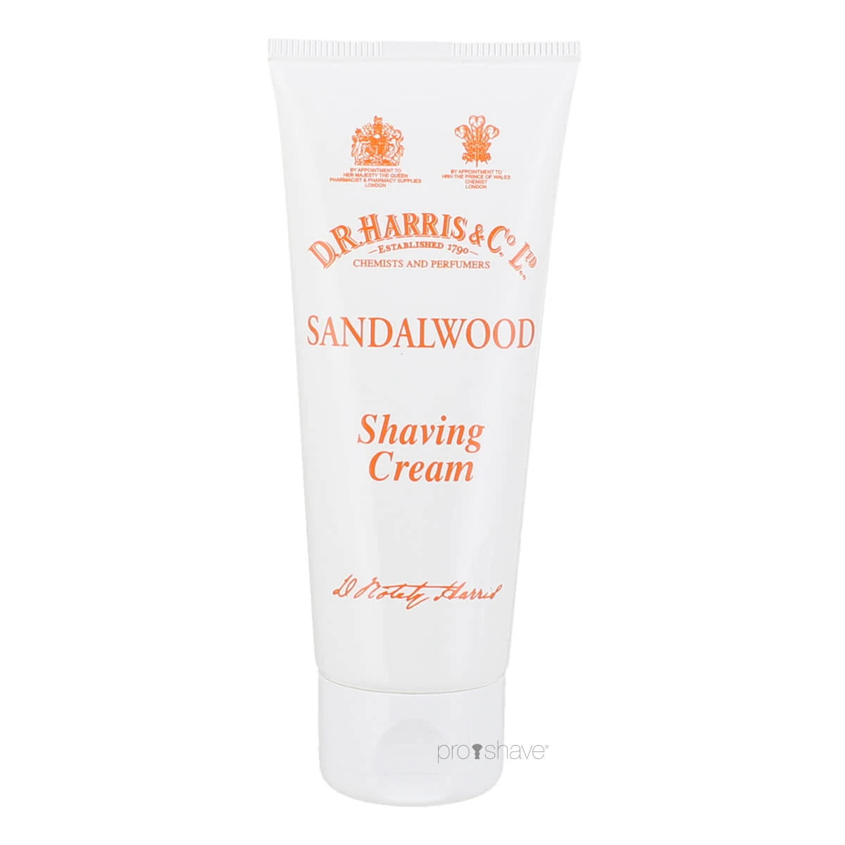Sandelholz-Rasiercreme in der Tube, 75 ml.