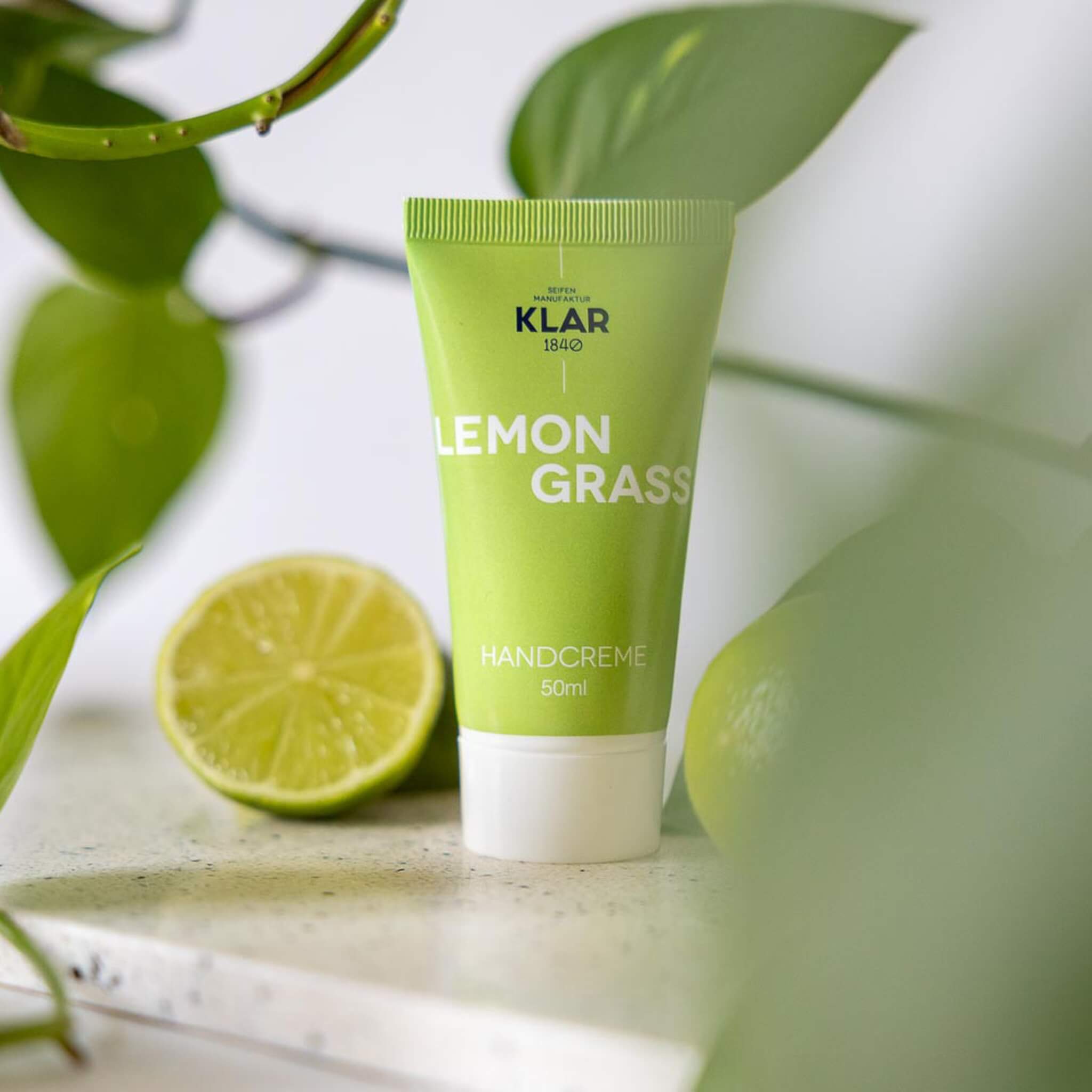 Handcreme, Zitronengras, 50 ml.
