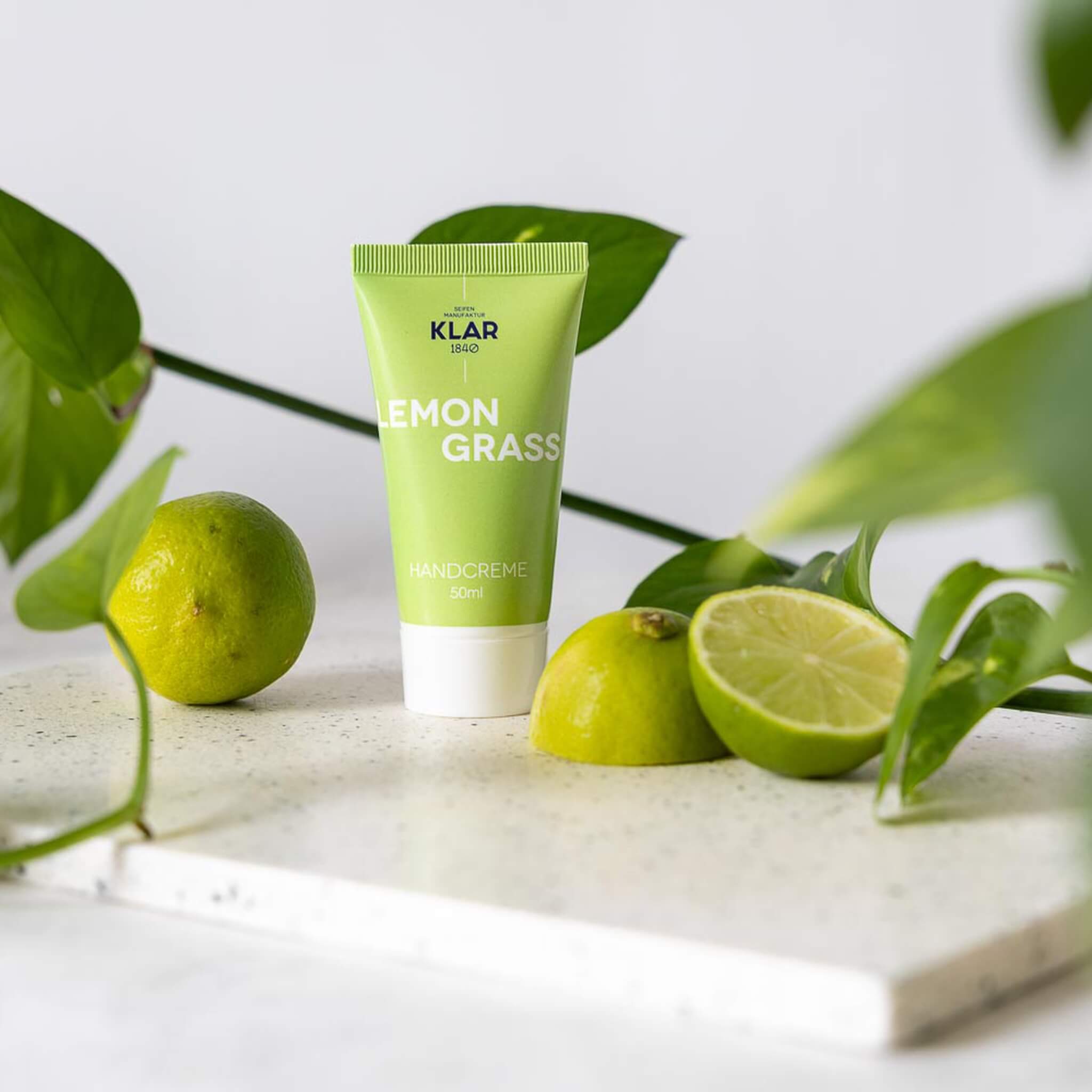 Handcreme, Zitronengras, 50 ml.