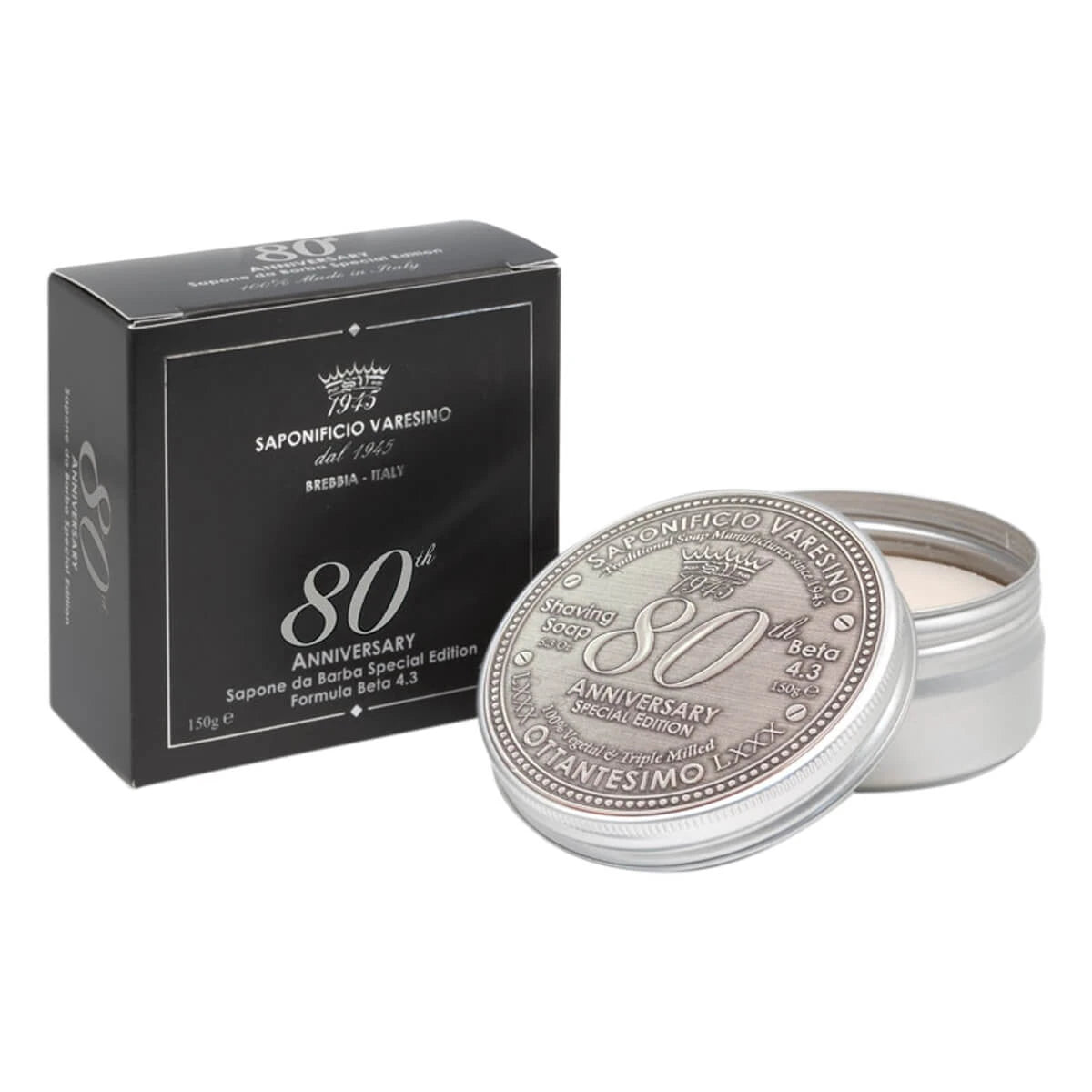 Rasierseife, 80th Anniversary, 150 gr.