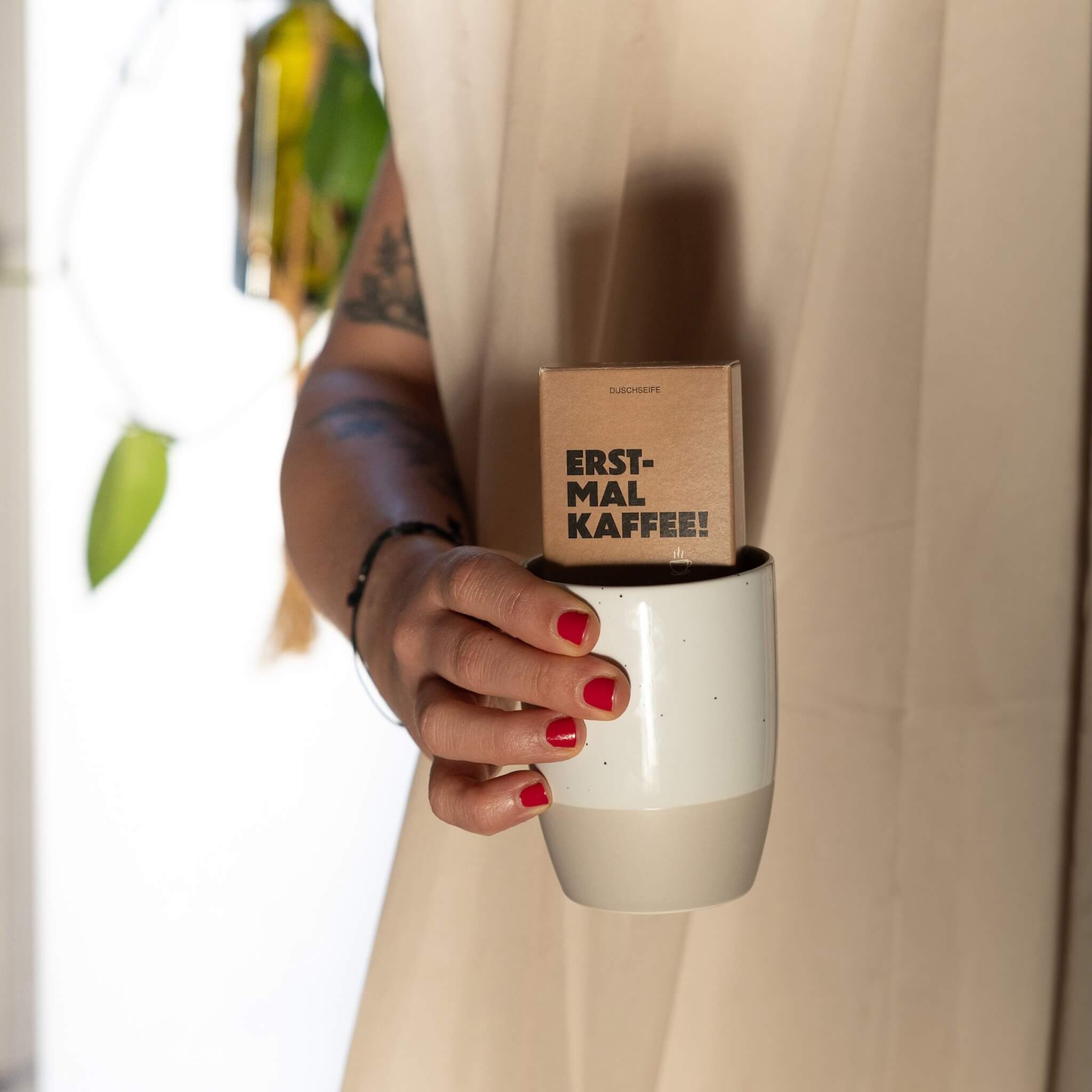 Badeseife für Körper & Hände, Kaffee, 135 gr.