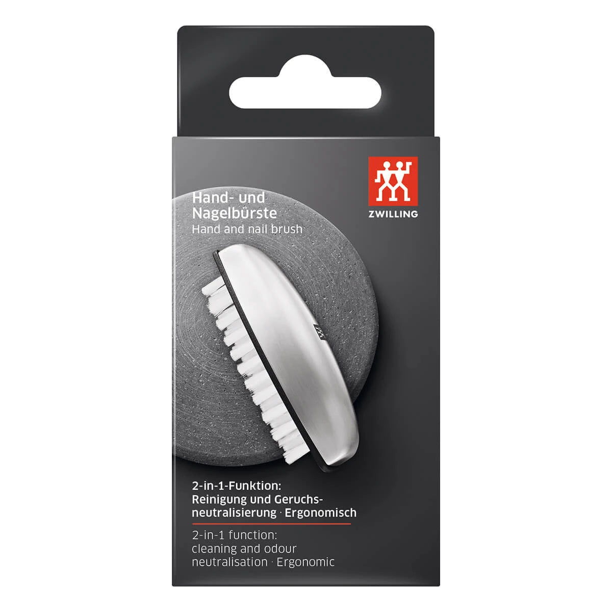 Nagelbürste, Rostfreier Stahl