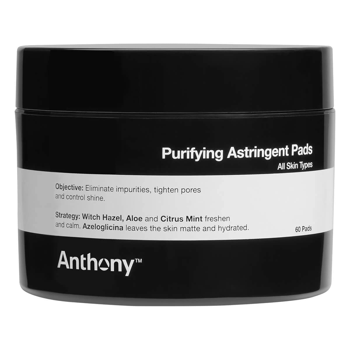 Reinigende adstringierende Pads, 60 Stück.