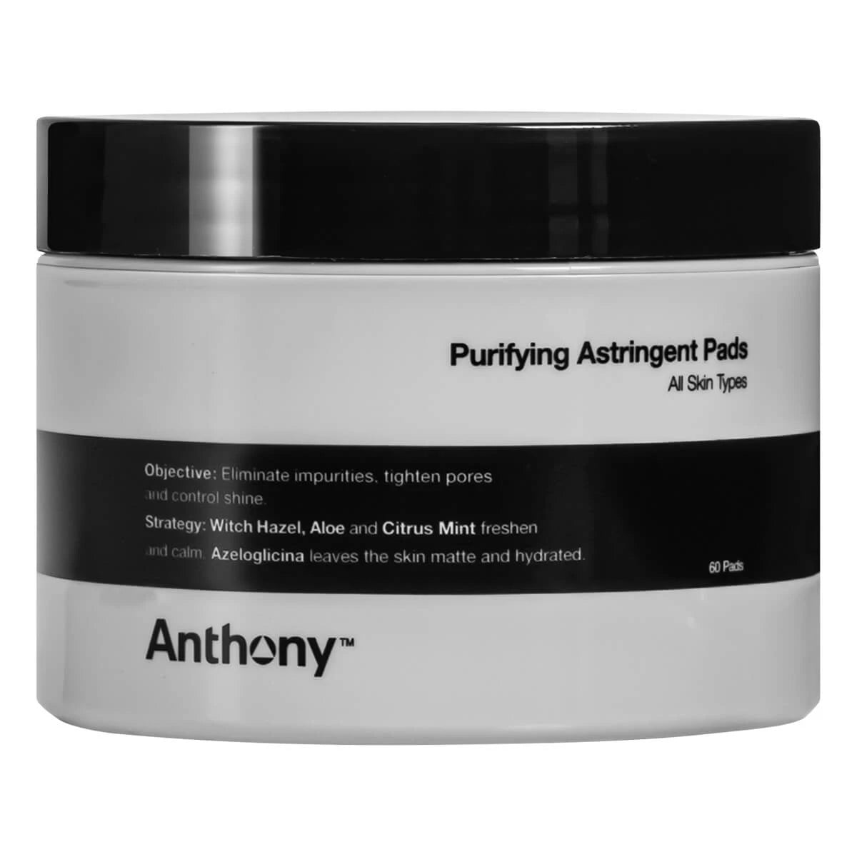 Reinigende adstringierende Pads, 60 Stück.