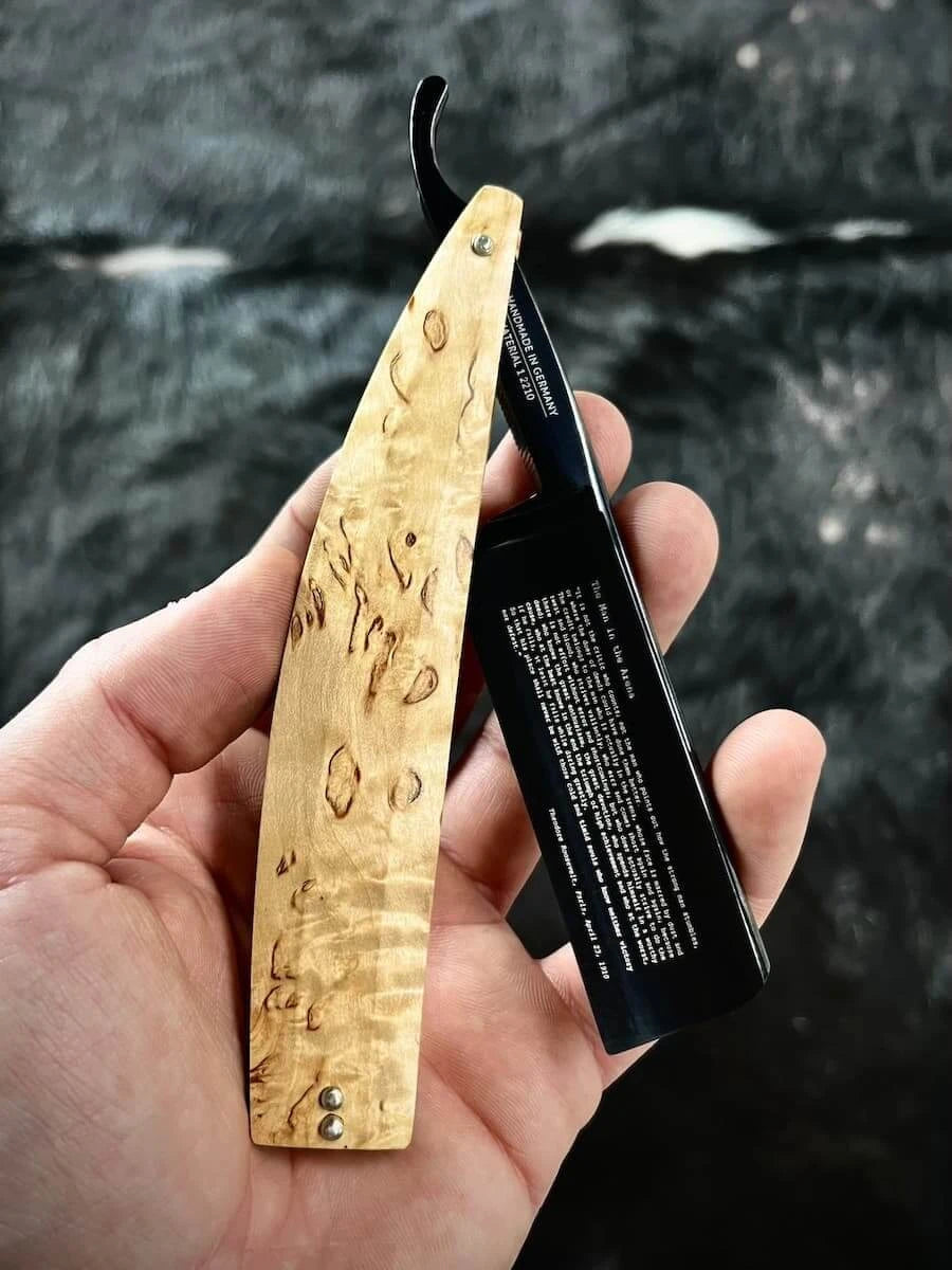 Rasiermesser 8/8, Gerade Spitze, Arena, Savannah