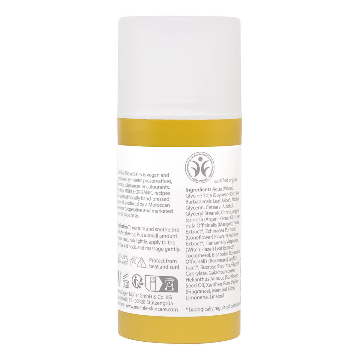 Organic Aftershave Balsam, 100 ml.