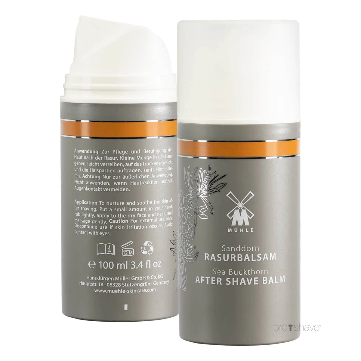 Aftershave Balsam, Sanddorn, 100 ml.