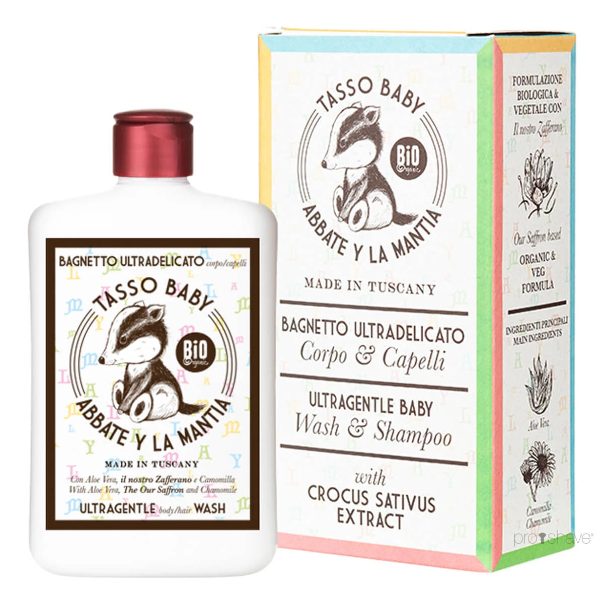 Mildes Haar- und Körpershampoo, Baby, 400 ml.