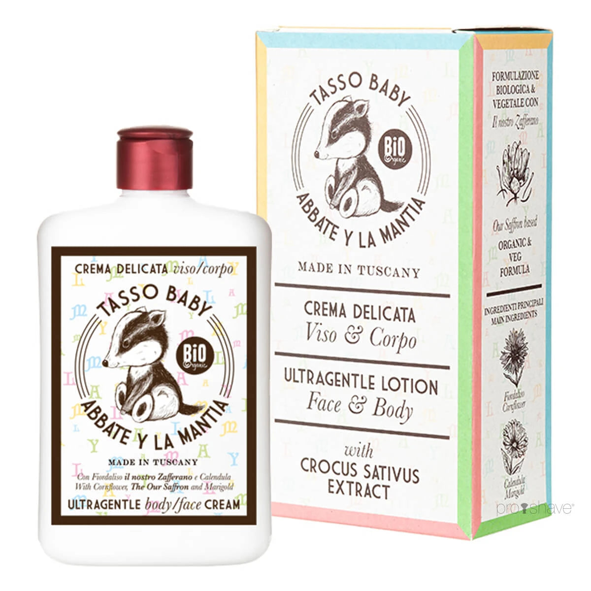 Milde Gesichts- und Körperlotion, Baby, 400 ml.