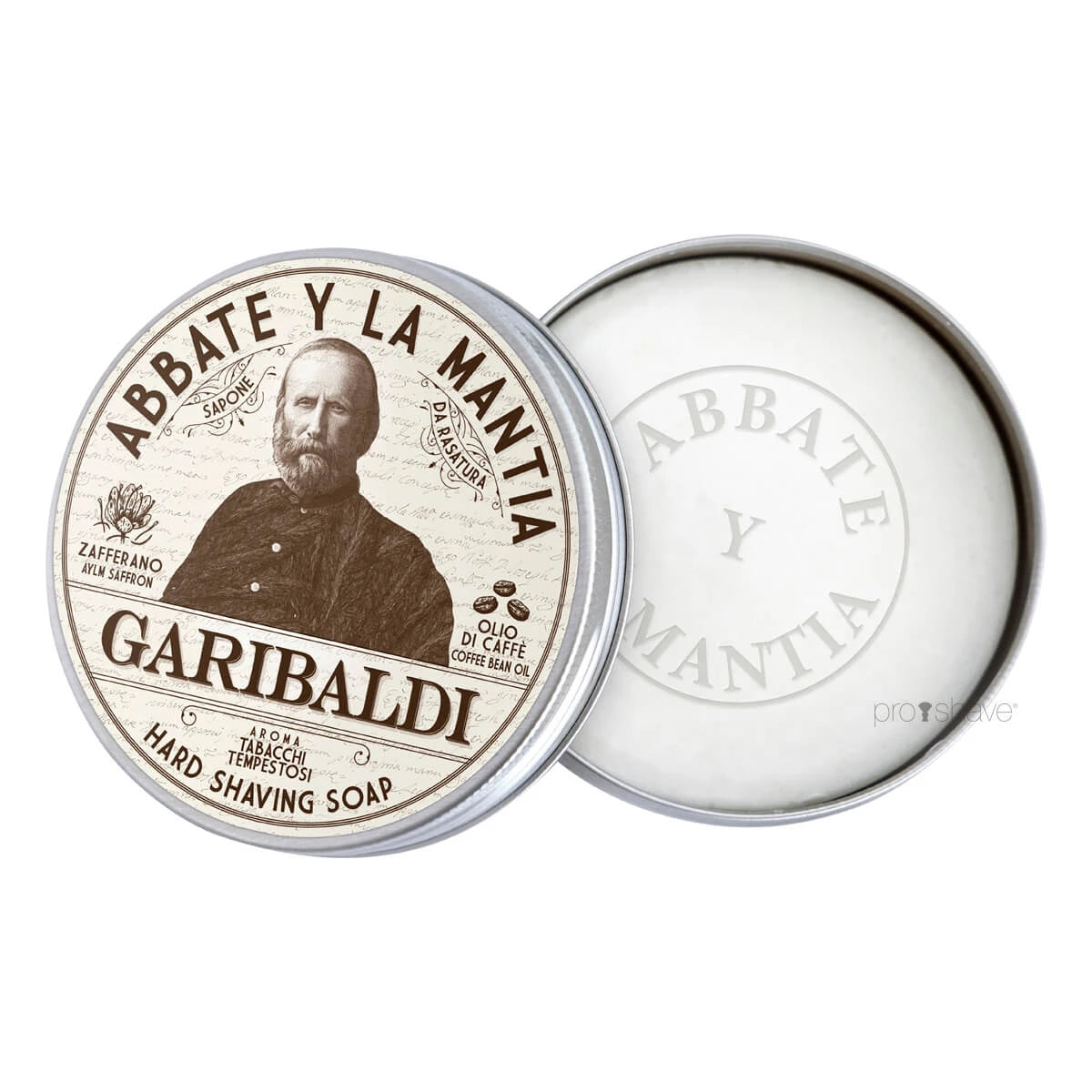 Rasierseife, Garibaldi, 80 gr.