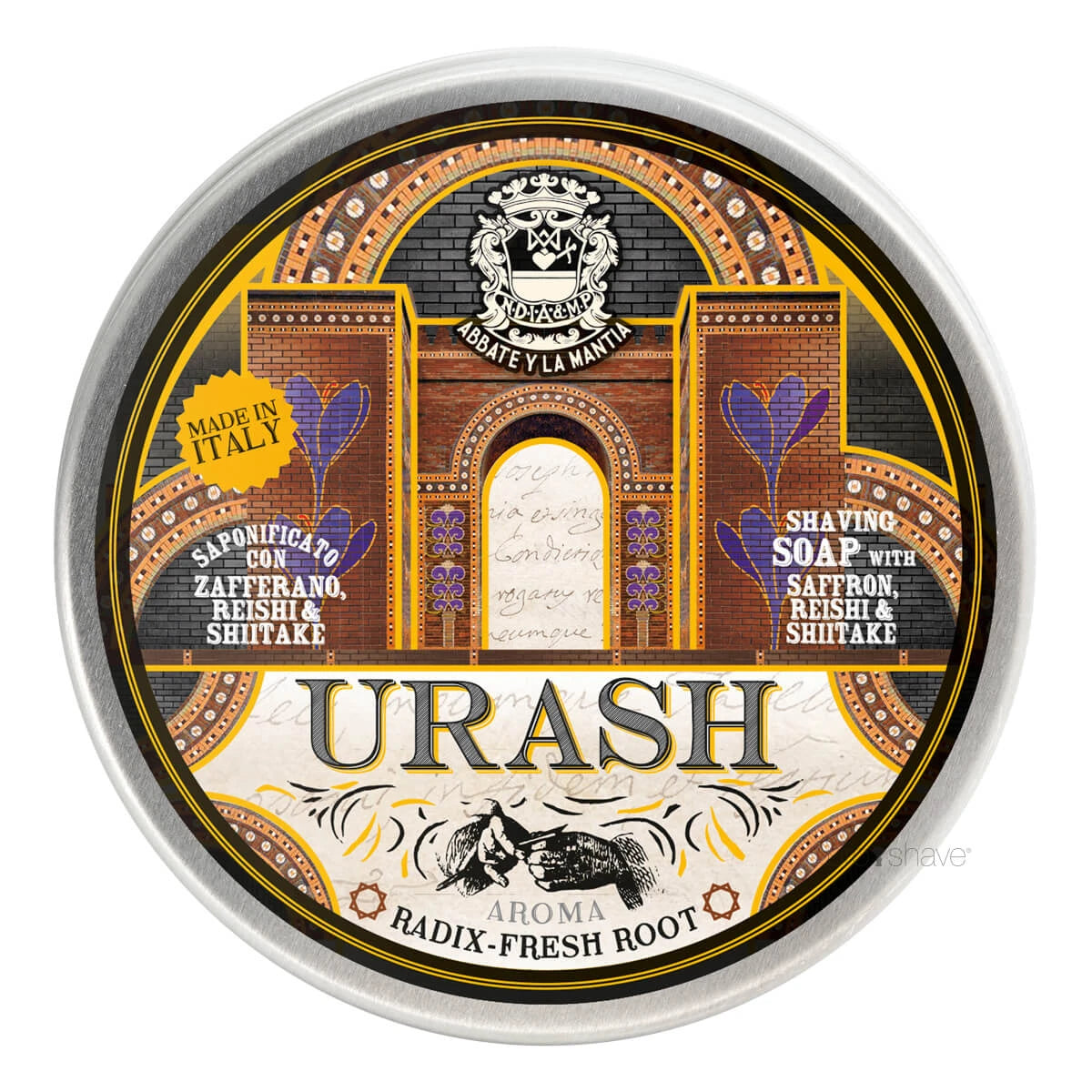 Rasierseife, Urash, 200 ml.