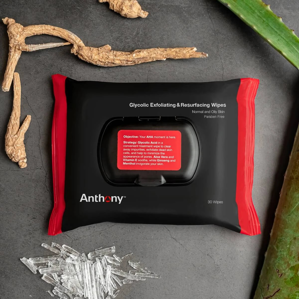 Glycolic Exfoliating & Resurfacing Wipes, 30 Stück.