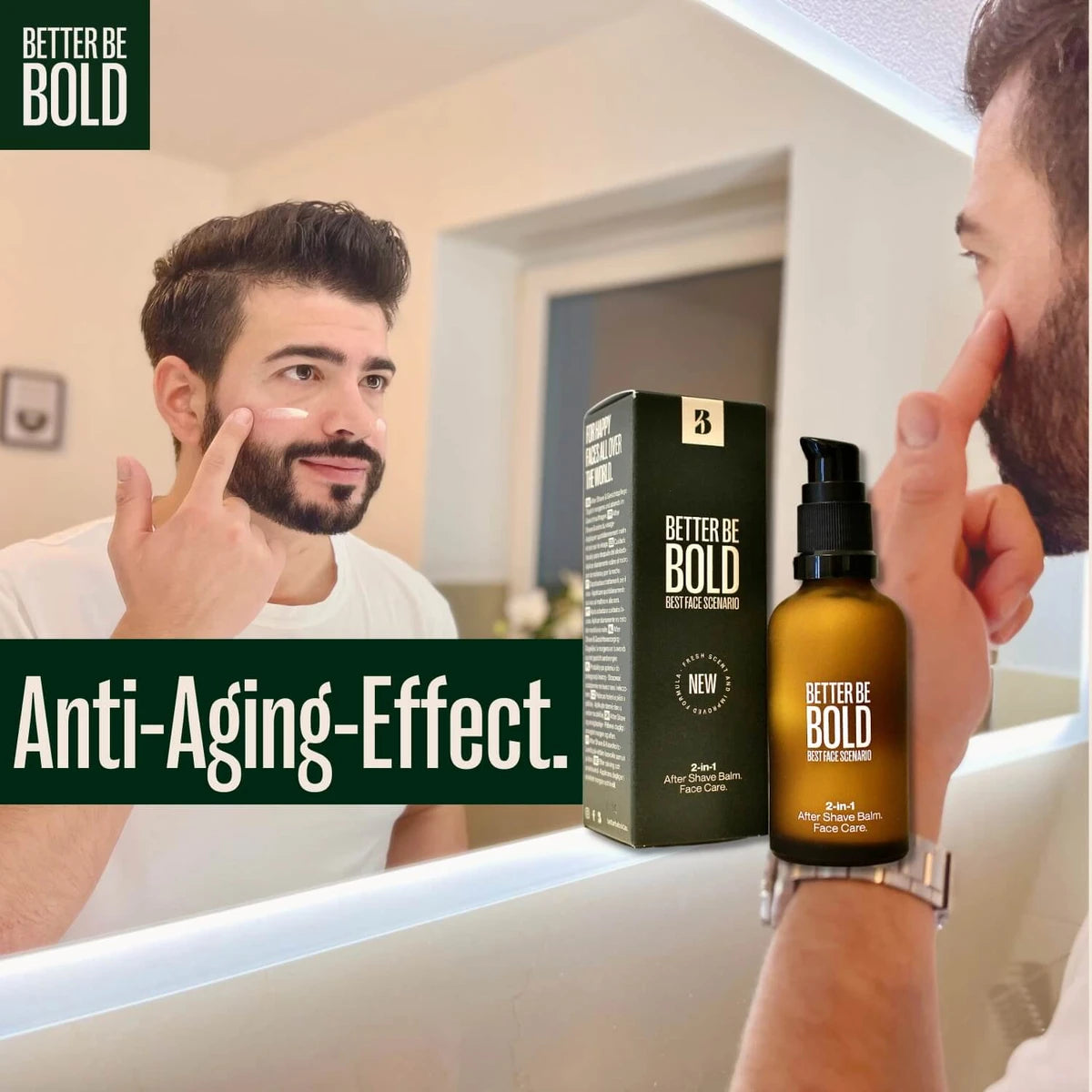 Best Face Scenario, 2in1 Aftershave Balsam & Gesichtscreme, 50 ml.