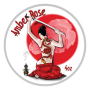 Rasierseife, Amber Rose, 118 ml.