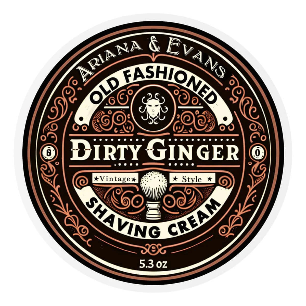 Rasierseife, Dirty Ginger, 157 ml.